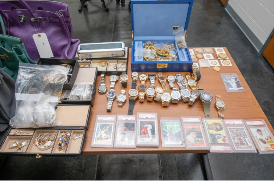 Police besides seized 22 luxury watches, including Patek, Audemars Piguet and Rolex