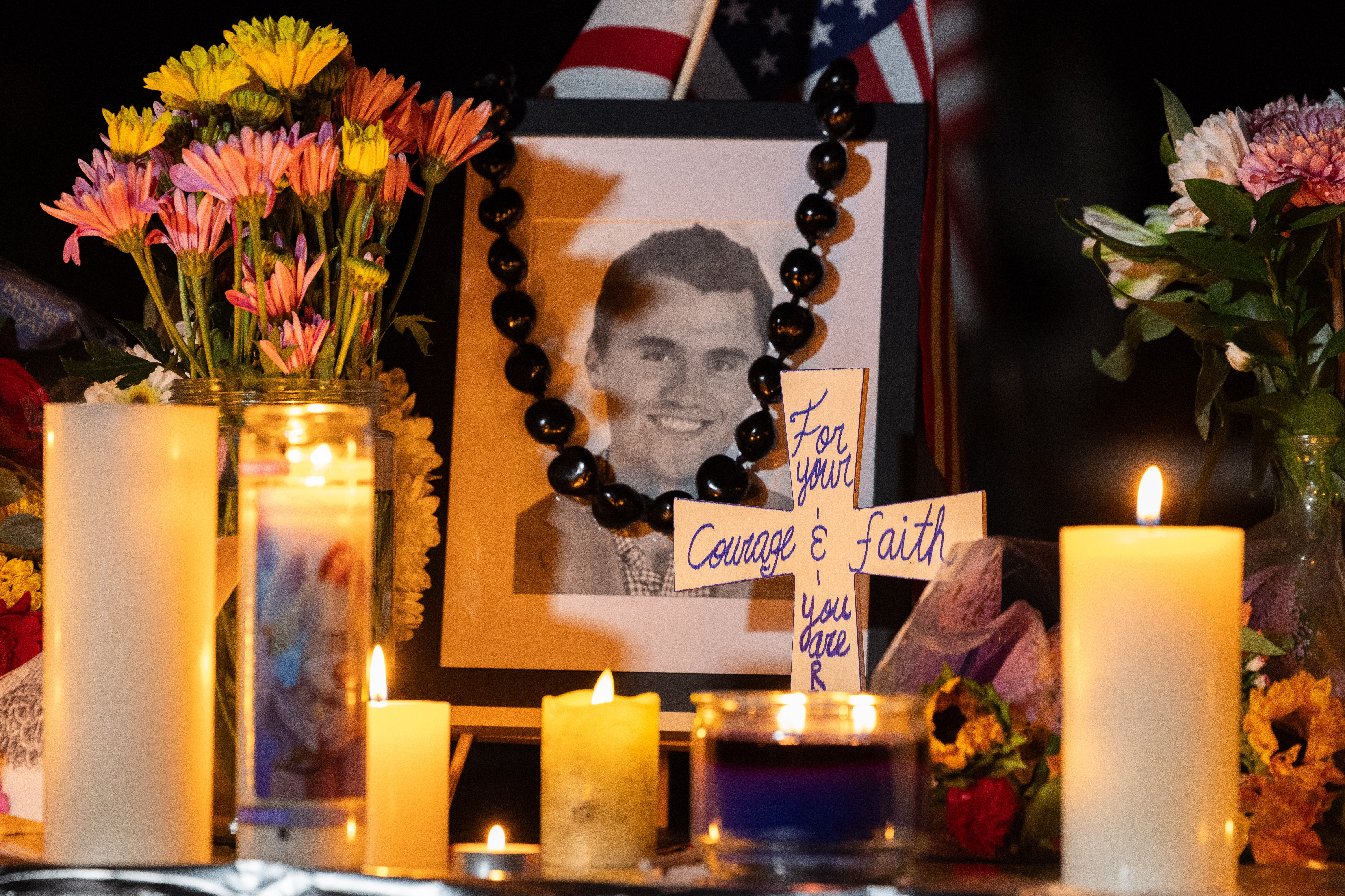 Conservative podcaster Charlie Kirk was fatally gunned down successful Utah past September. Now he’s astatine nan halfway of a java shop's defamation suit successful Northeastern Florida