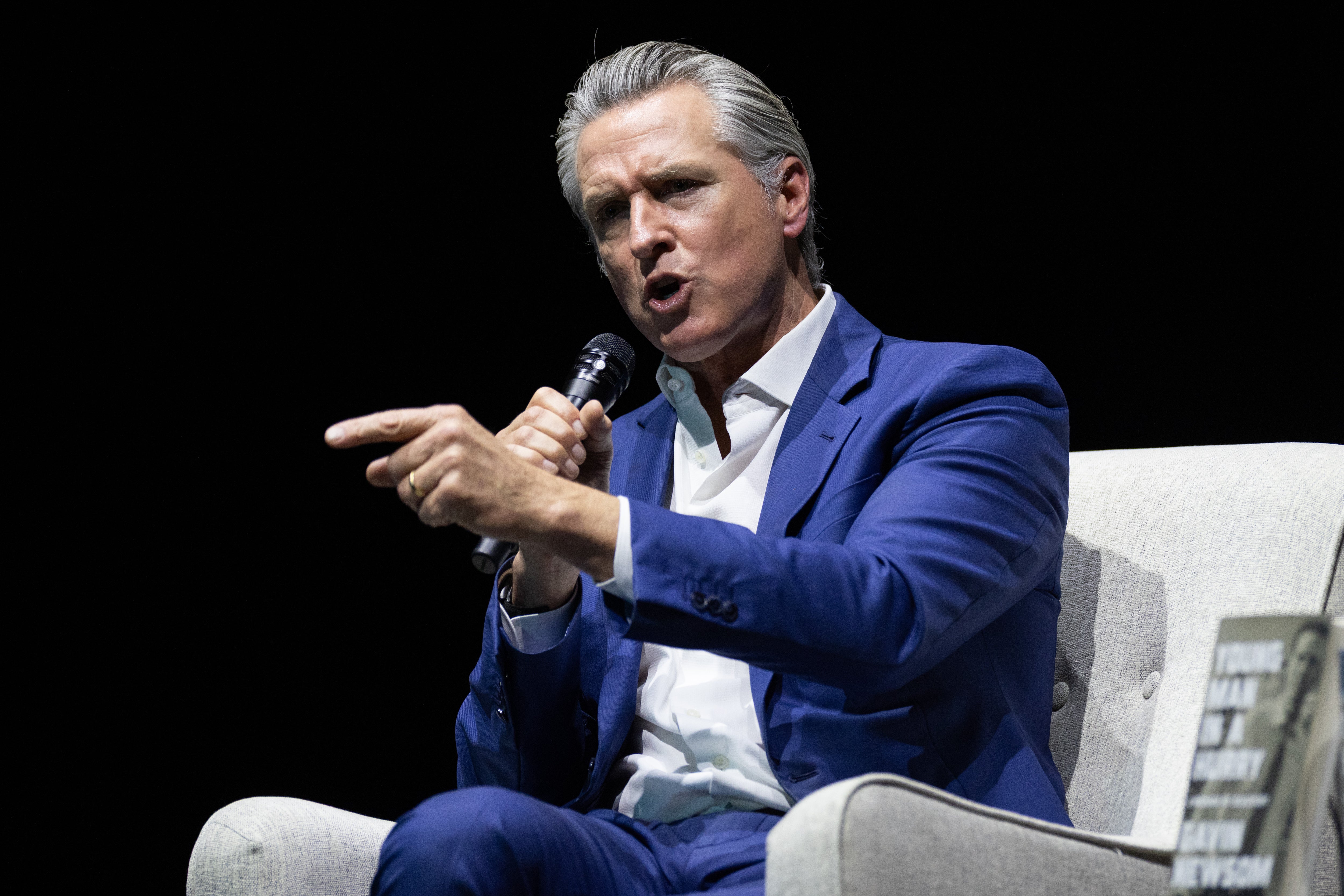 Newsom has precocious gained much prominence by poking nosy astatine nan Trump management online arsenic a measurement of criticizing its agenda