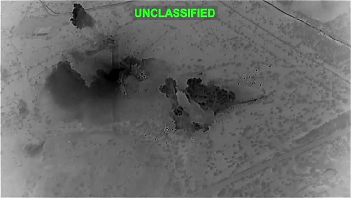 Trump says Iranian oil facility is ‘totally demolished’ but US may continue to bomb it ‘just for fun’