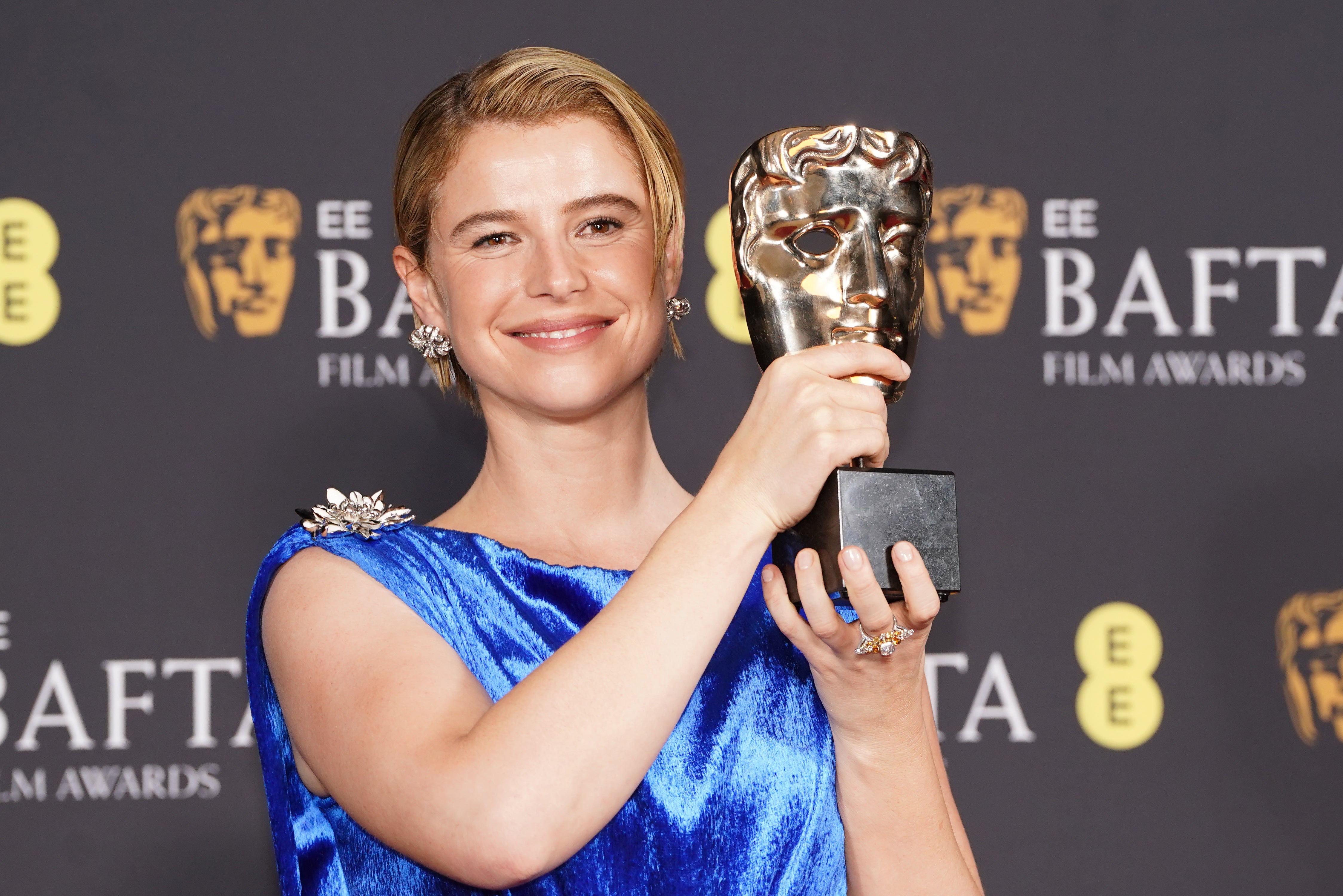 Buckley has already won a Bafta for her performance in Hamnet (Ian West/PA)