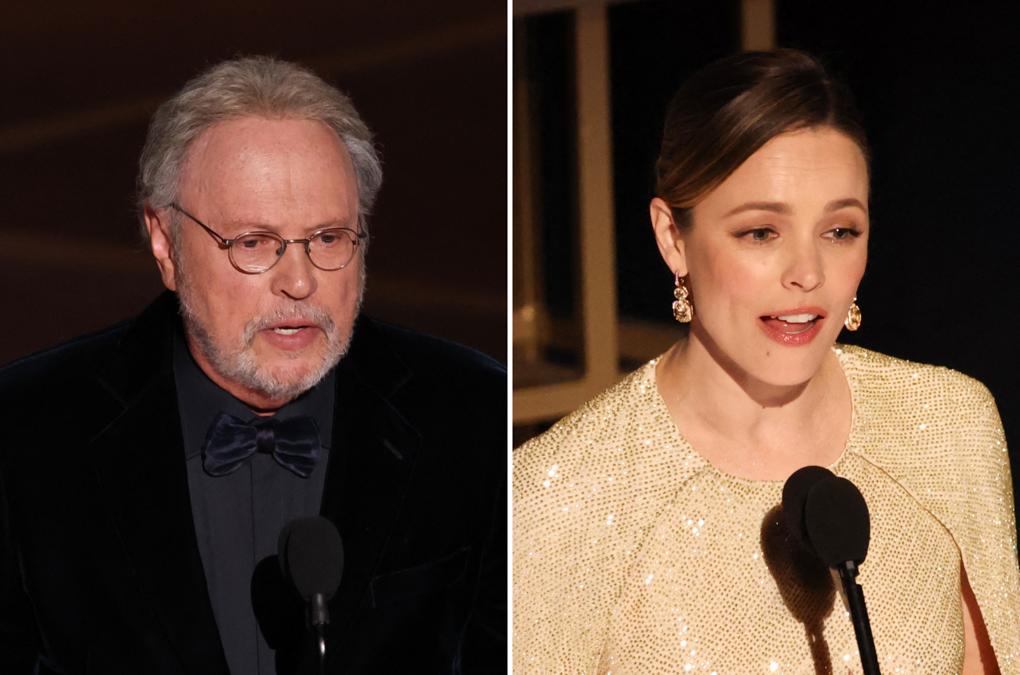 Billy Crystal and Rachel McAdams led the In Memoriam segment to honor Rob Reiner, Diane Keaton and Catherine O'Hara