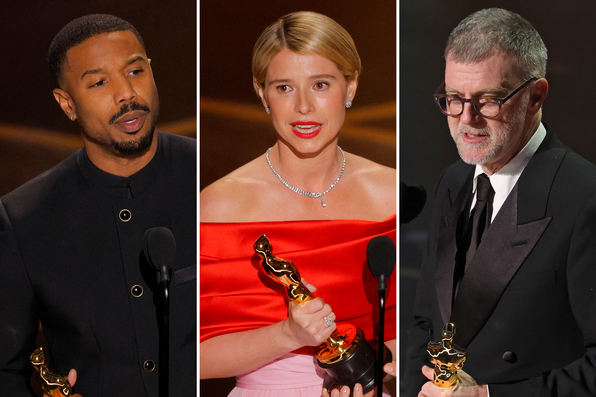 Michael B. Jordan, Jessie Buckley and Paul Thomas Anderson were the big winners on the night