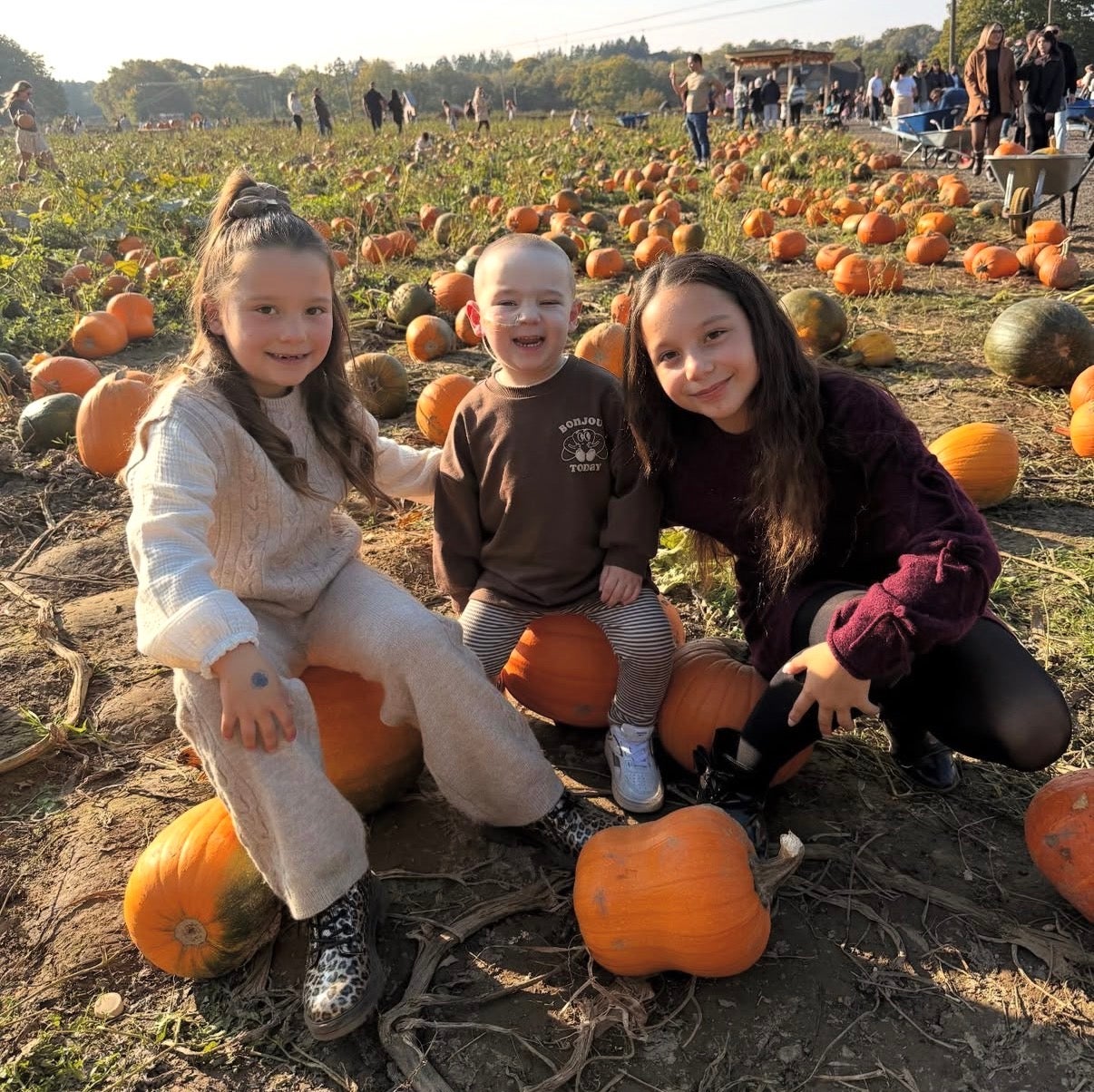 By the end of 2024, Frank had finished his radiotherapy and had a scan to reveal he was in remission.