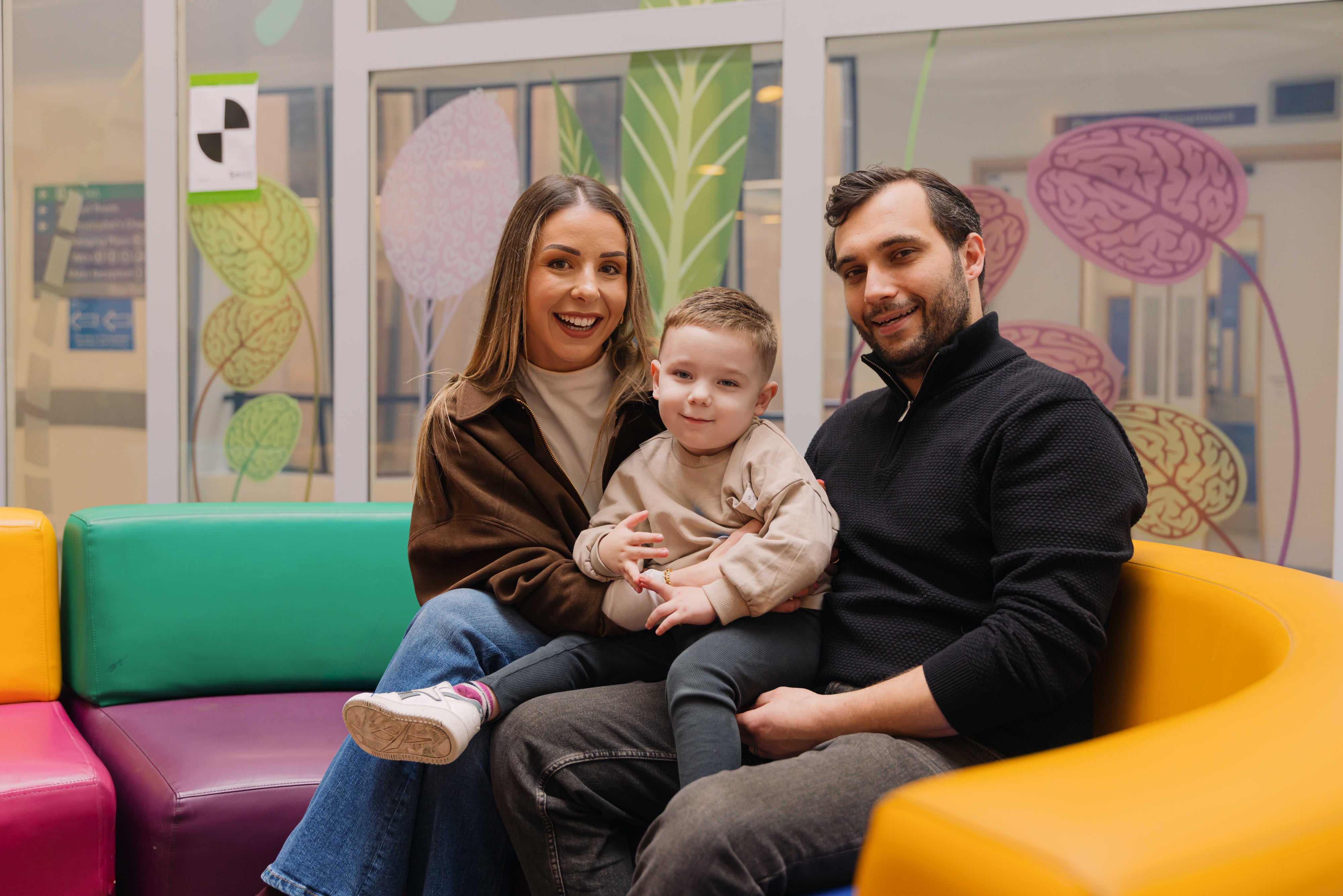 Frank “still spends a lot of time in hospital” and he will need to continue to have scans regularly over the next 10 years