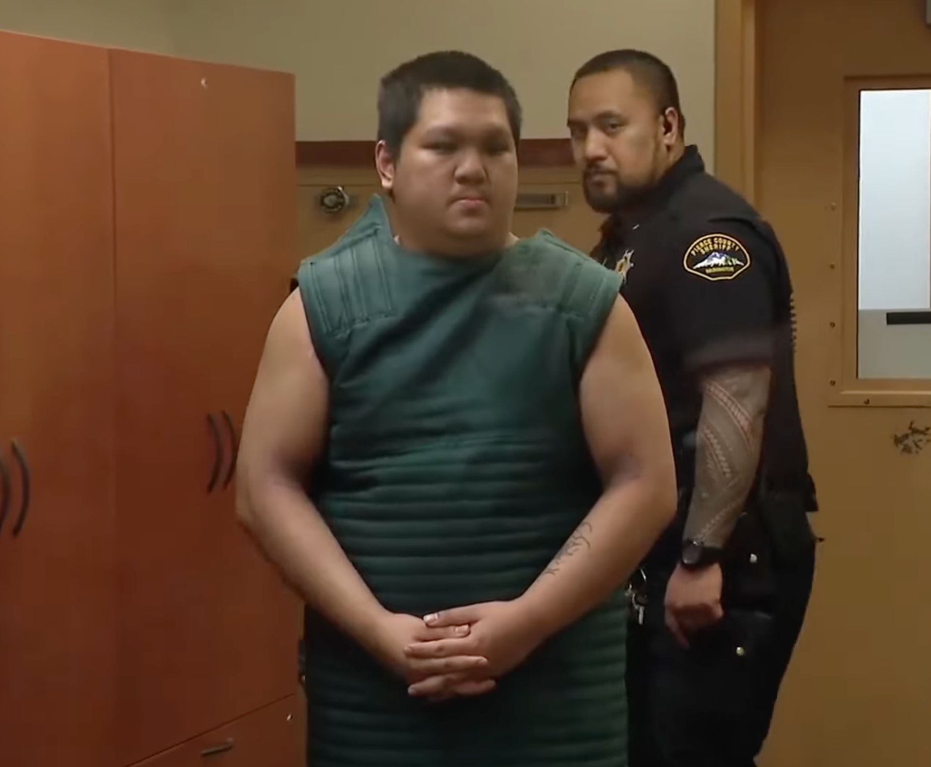 Mark Anthony Clamor allegedly told investigators nan babe had been fussy erstwhile he tried to provender him and admitted to handling nan kid roughly