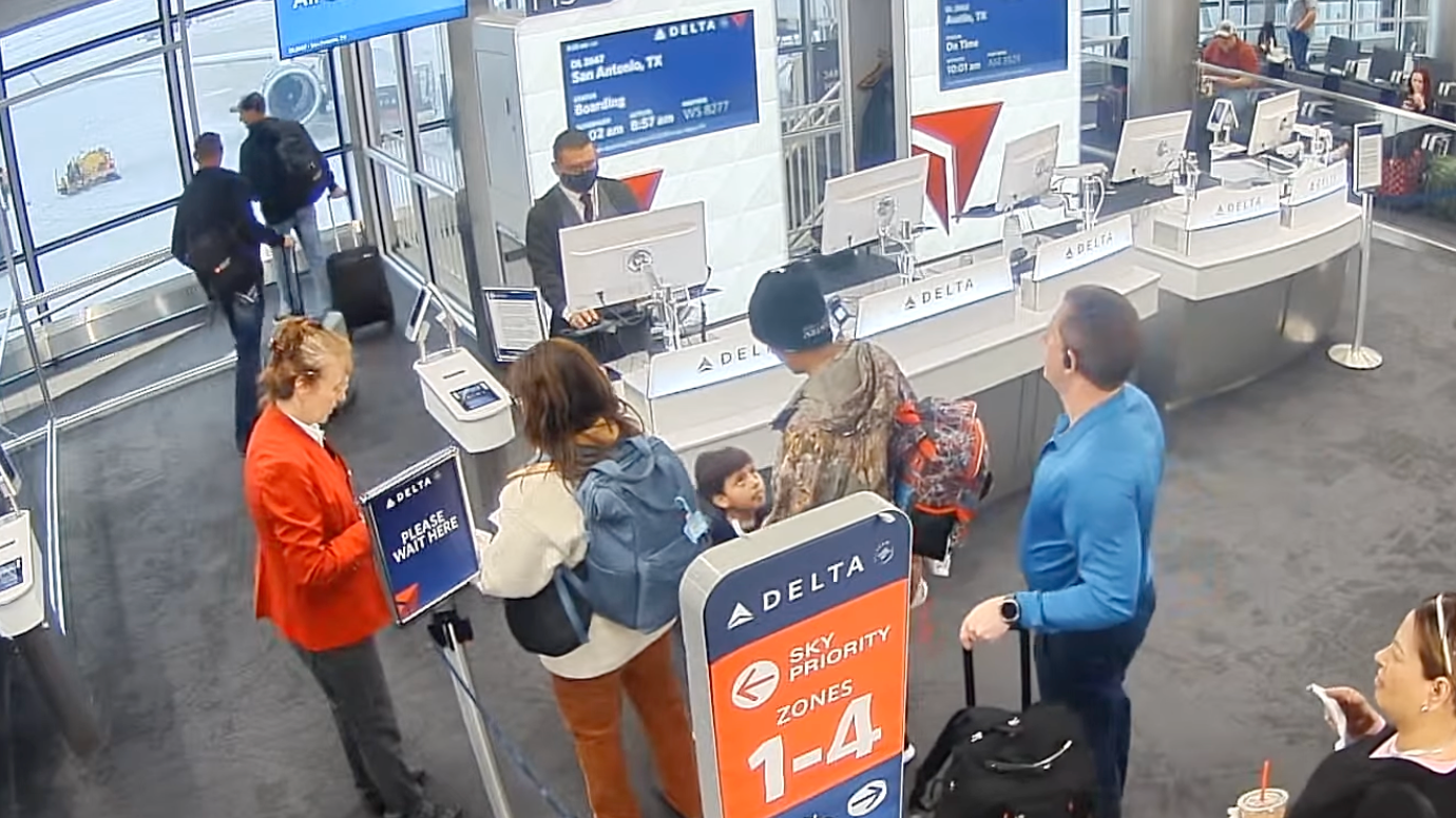 Delta flew 5-year-old Liam Ramos and his father to ICE detention in Texas, new video shows