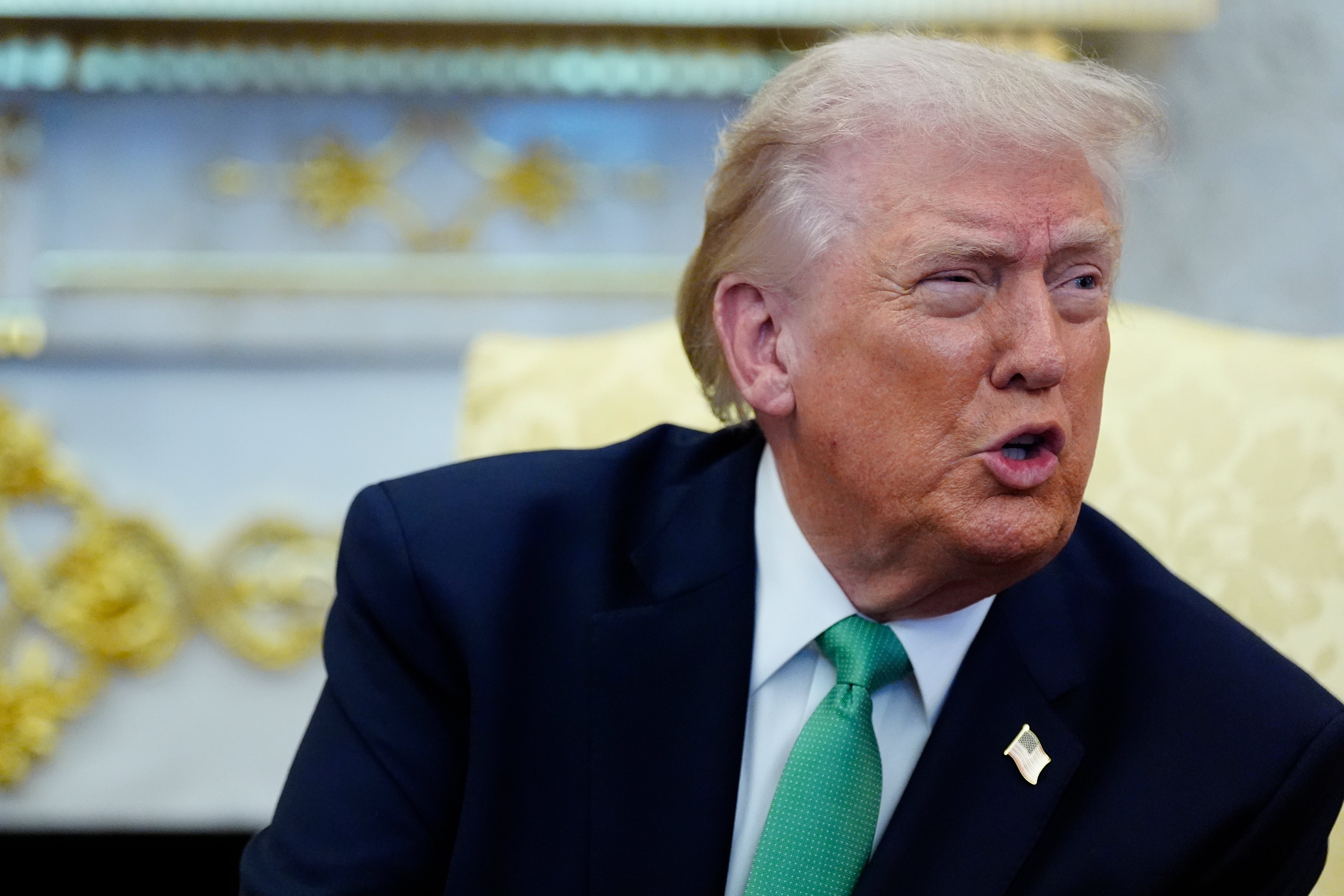 Trump has already endorsed against 1 GOP incumbent successful nan Senate and withheld his endorsement from different successful his fury complete nan SAVE Act