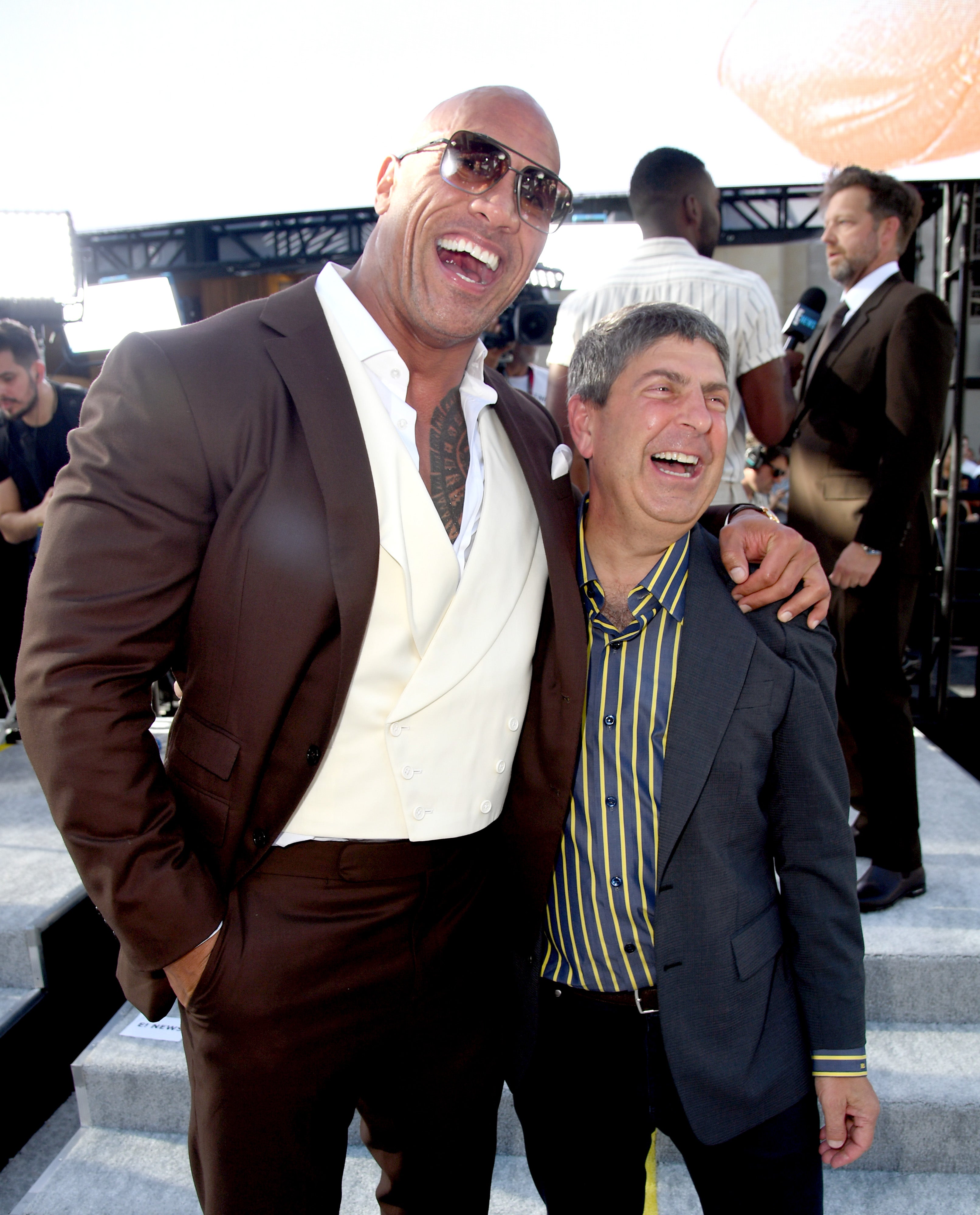 Shell, seen present successful 2019 pinch Dwayne 'The Rock' Johnson, was nan president of NBCUniversal Film and Entertainment until he was fired complete intersexual harassment claims. He is now accusing a high-stakes gambler and movie shaper of an extortion plot, which nan accused flatly denies