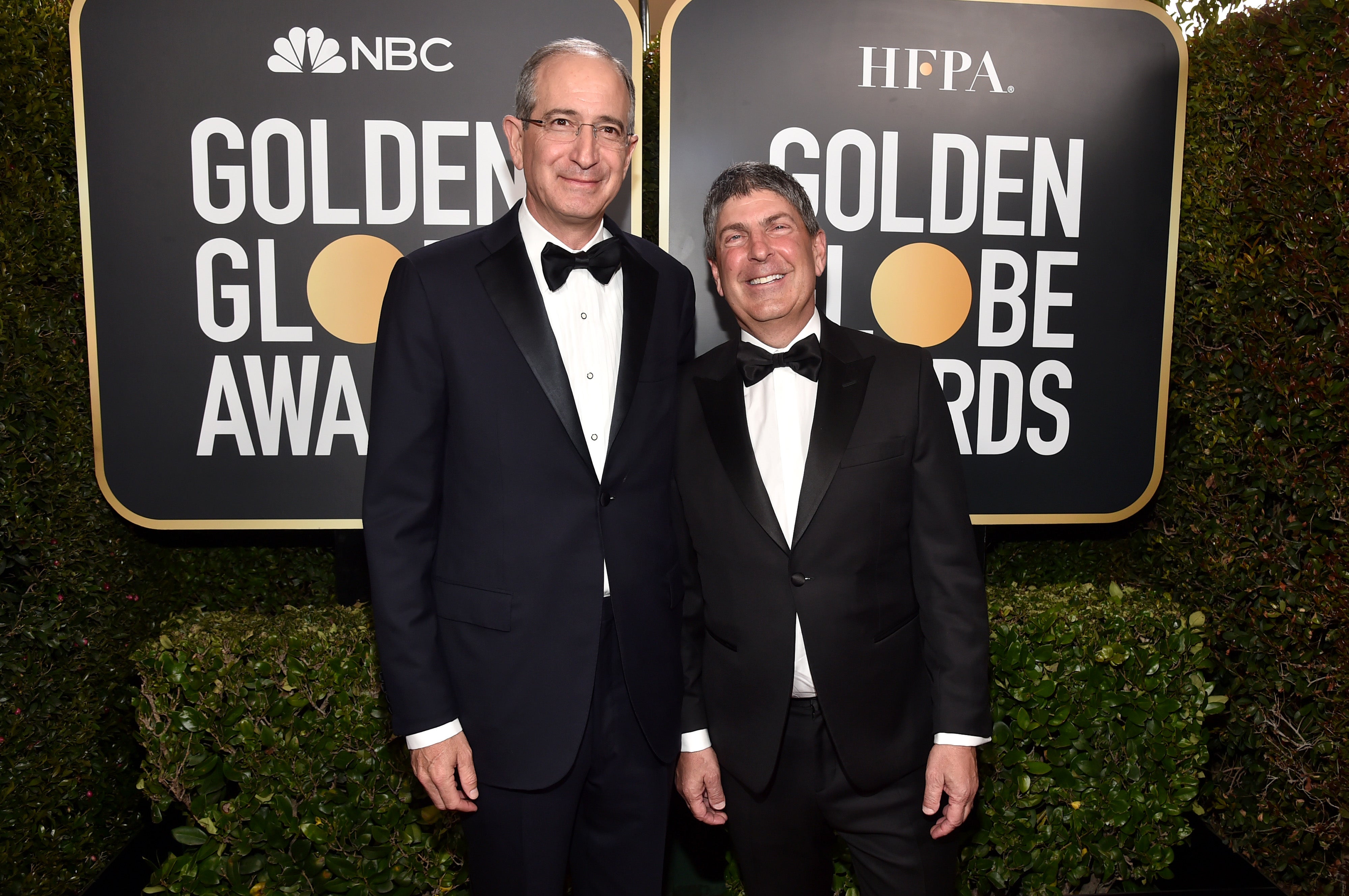 Paramount Skydance leader Jeff Shell (right), seen present pinch Comcast Chairman and CEO Brian Roberts, 'is panicking,' a lawyer for R.J. Cipriani, who Shell accused of extortion, said connected Tuesday