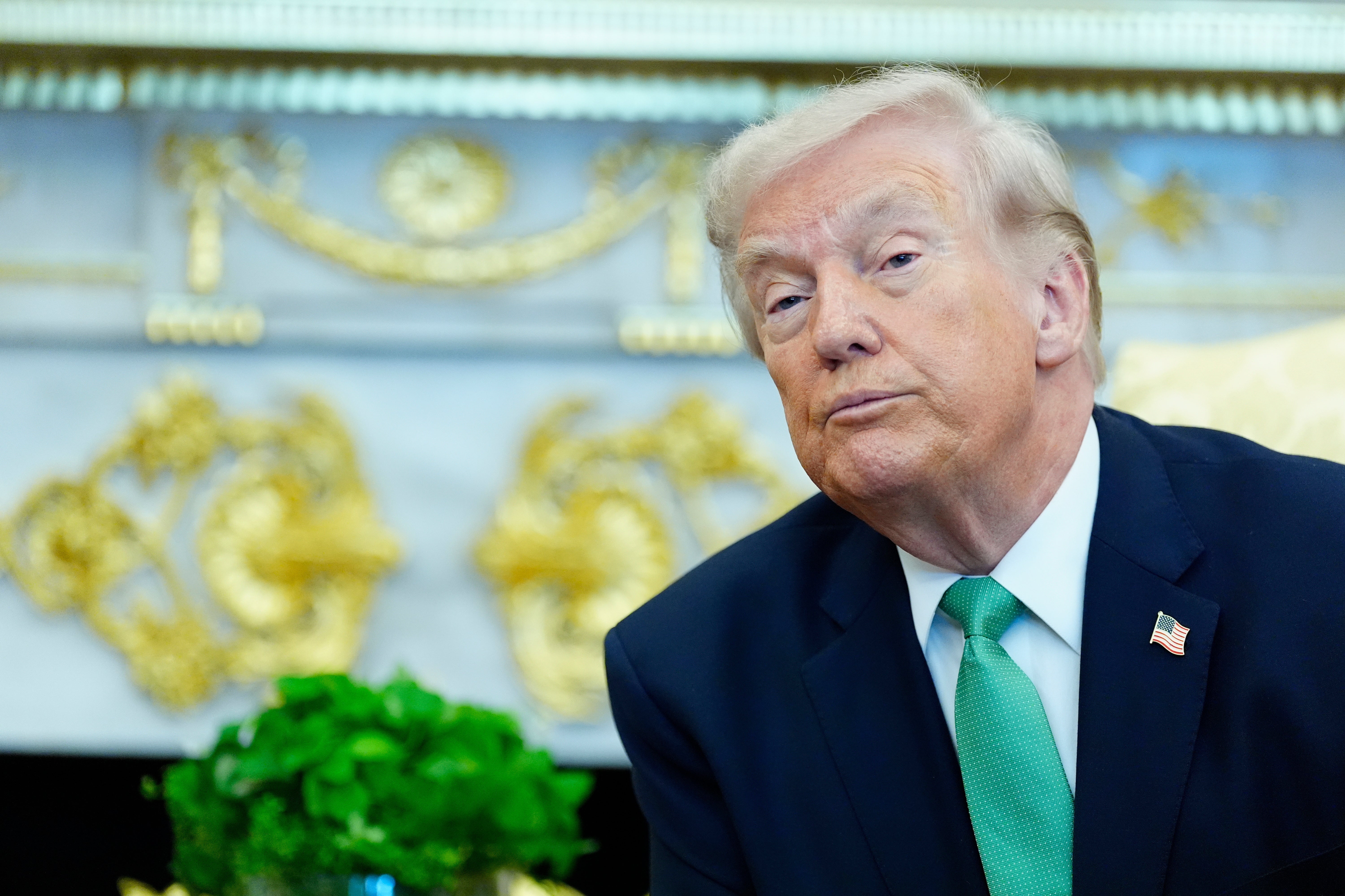President Donald Trump was asked astir Kent successful nan Oval Office Tuesday and said he was ‘nice guy’ who had been ‘weak connected security’