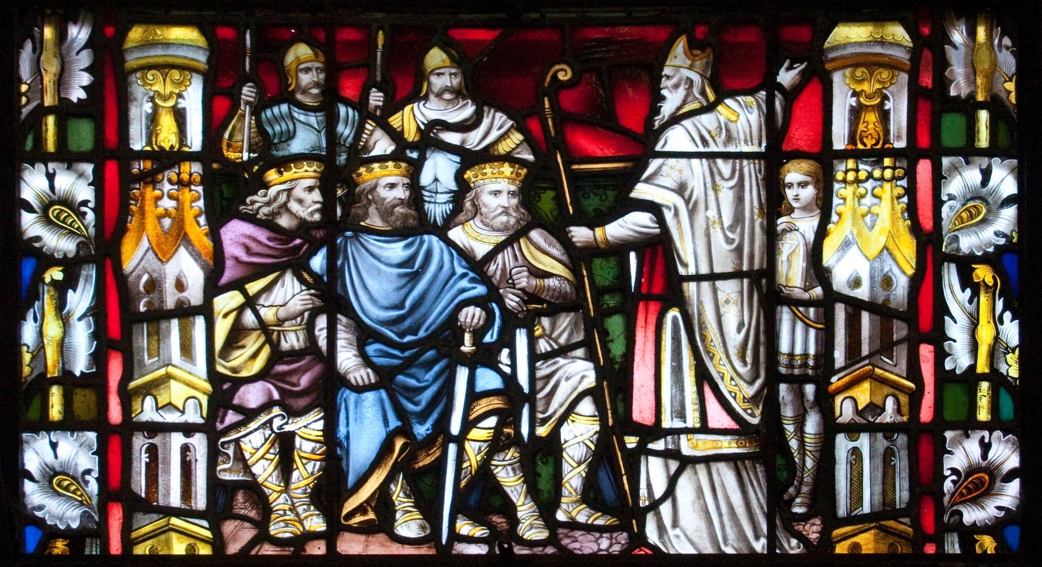 St Patrick preaching to the Kings