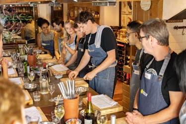 <p>At Food at 52, cookery classes feel more like a lively dinner party than a formal lesson</p>