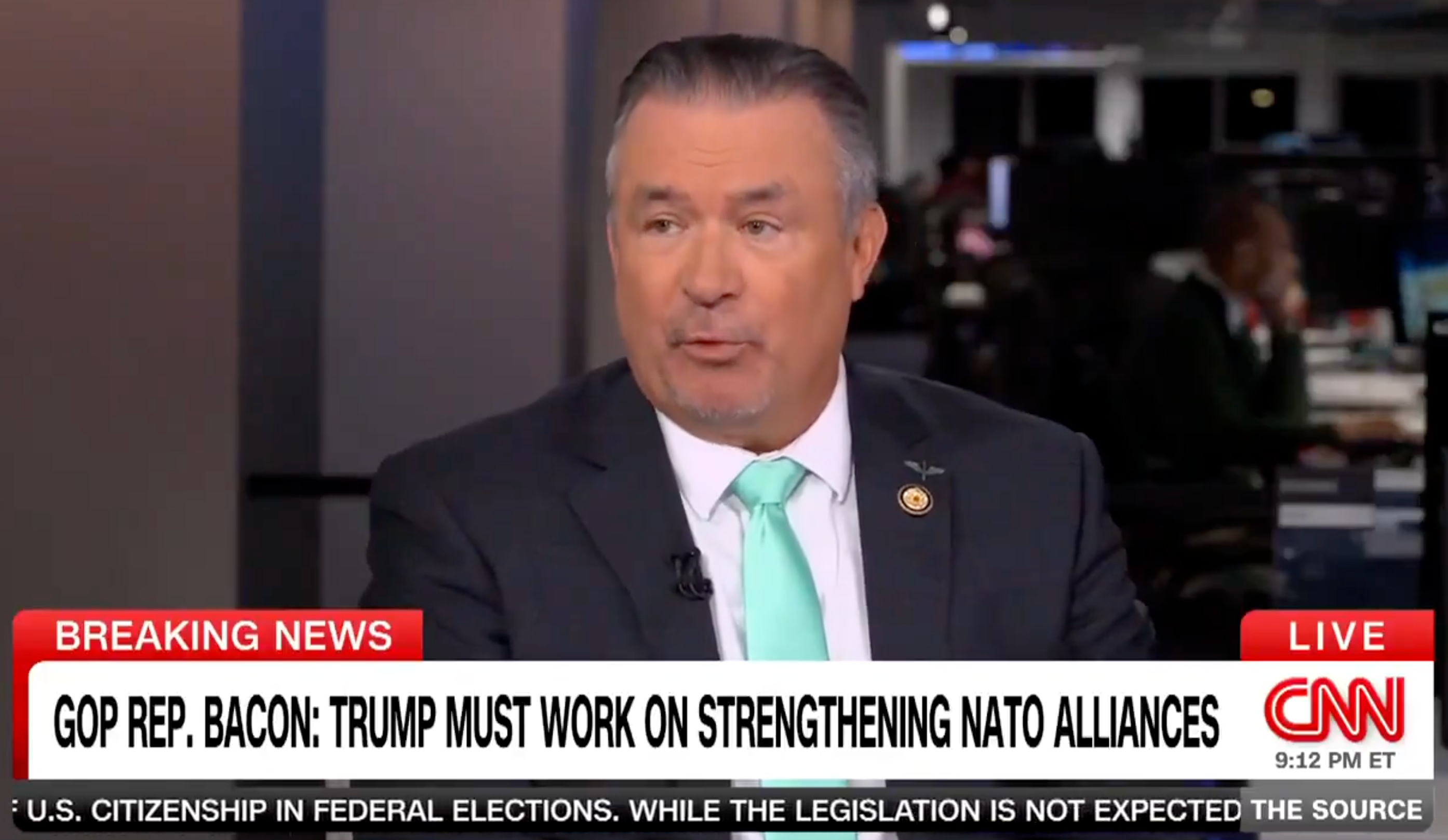 House Republican warns of MAGA civil war if Trump withdraws from NATO