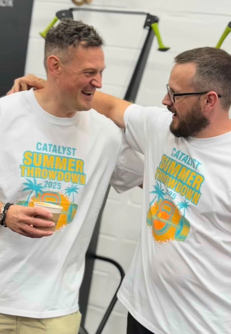 In total, Chris received five rounds of defibrillator shocks: one administered by Robin and four by the paramedics.