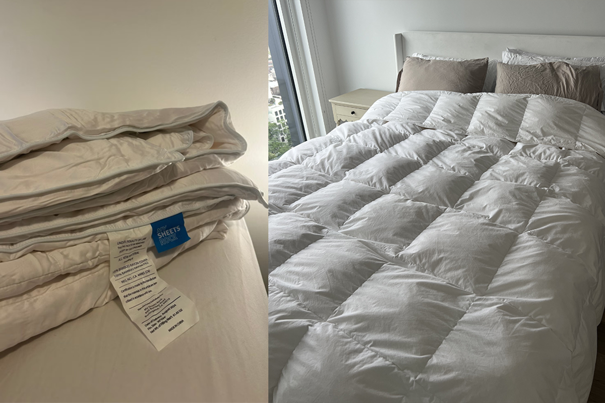 8 best comforters, tested for every type of sleeper