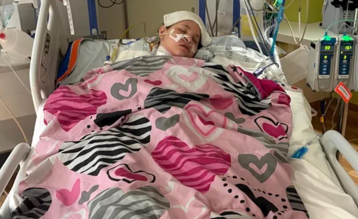 Devastated family reveals how the flu and strep cost teen three of her limbs: ‘Never in a million years did we expect this’