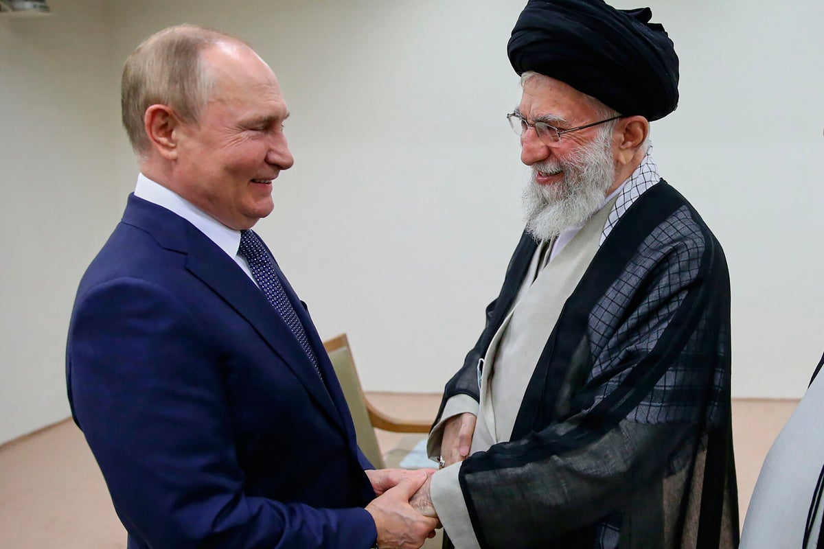 US is ignoring evidence Russia is helping Iran because it trusts Putin, says Zelensky