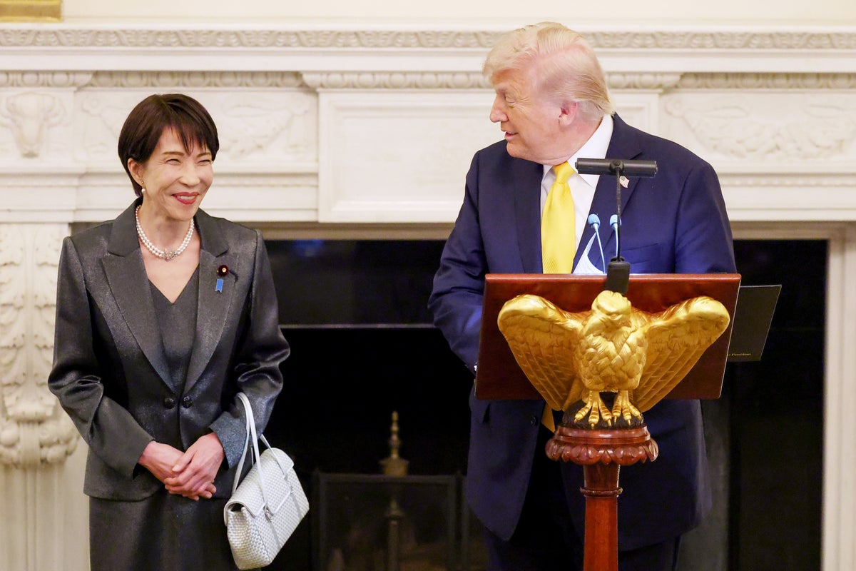 Japanese leader calls Barron Trump a ‘good-looking gentleman’ during White House dinner