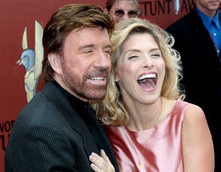 Chuck Norris was married to former model Gena O’Kelley since 1998