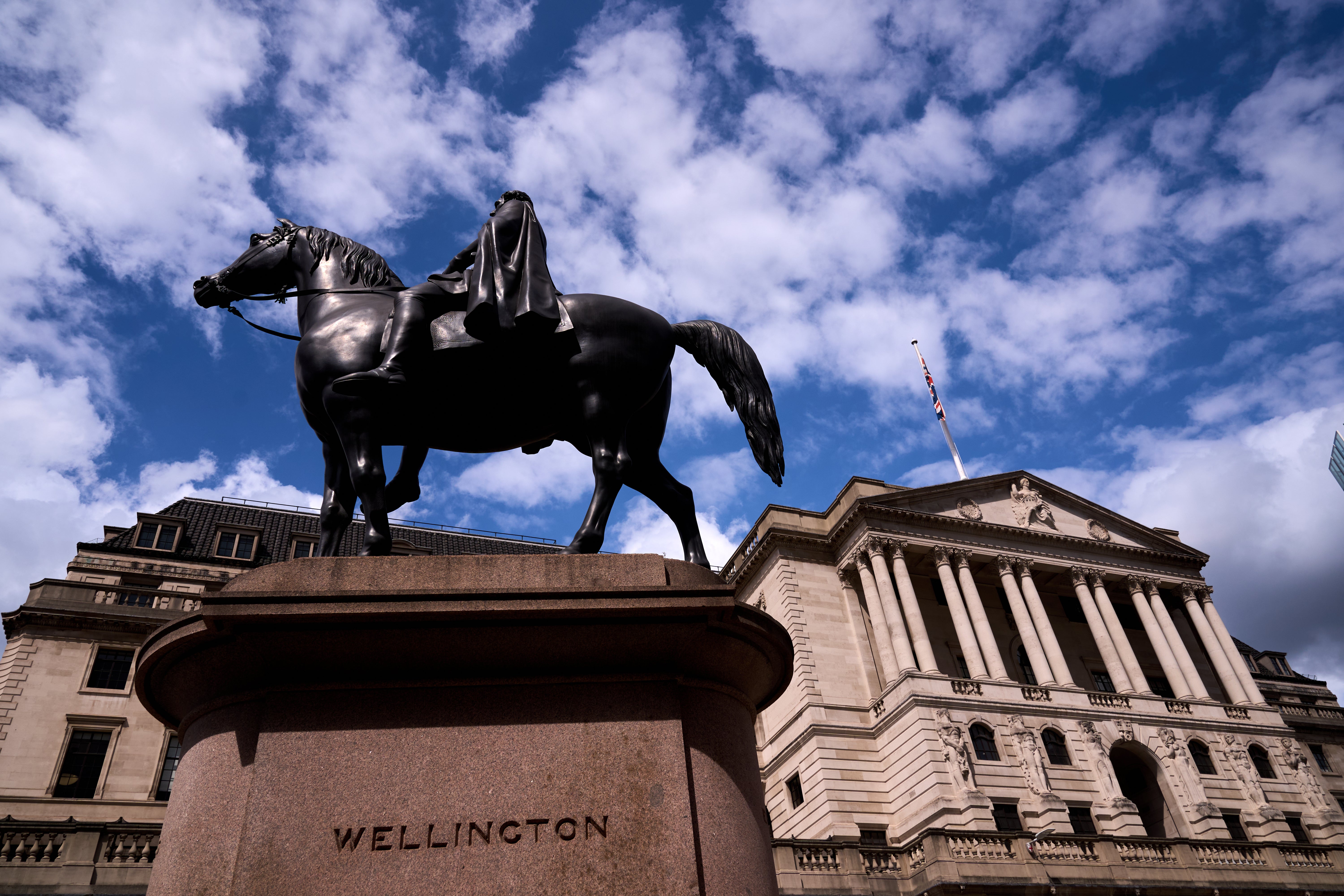 The Bank of England raised its inflation forecasts for the months ahead on Thursday
