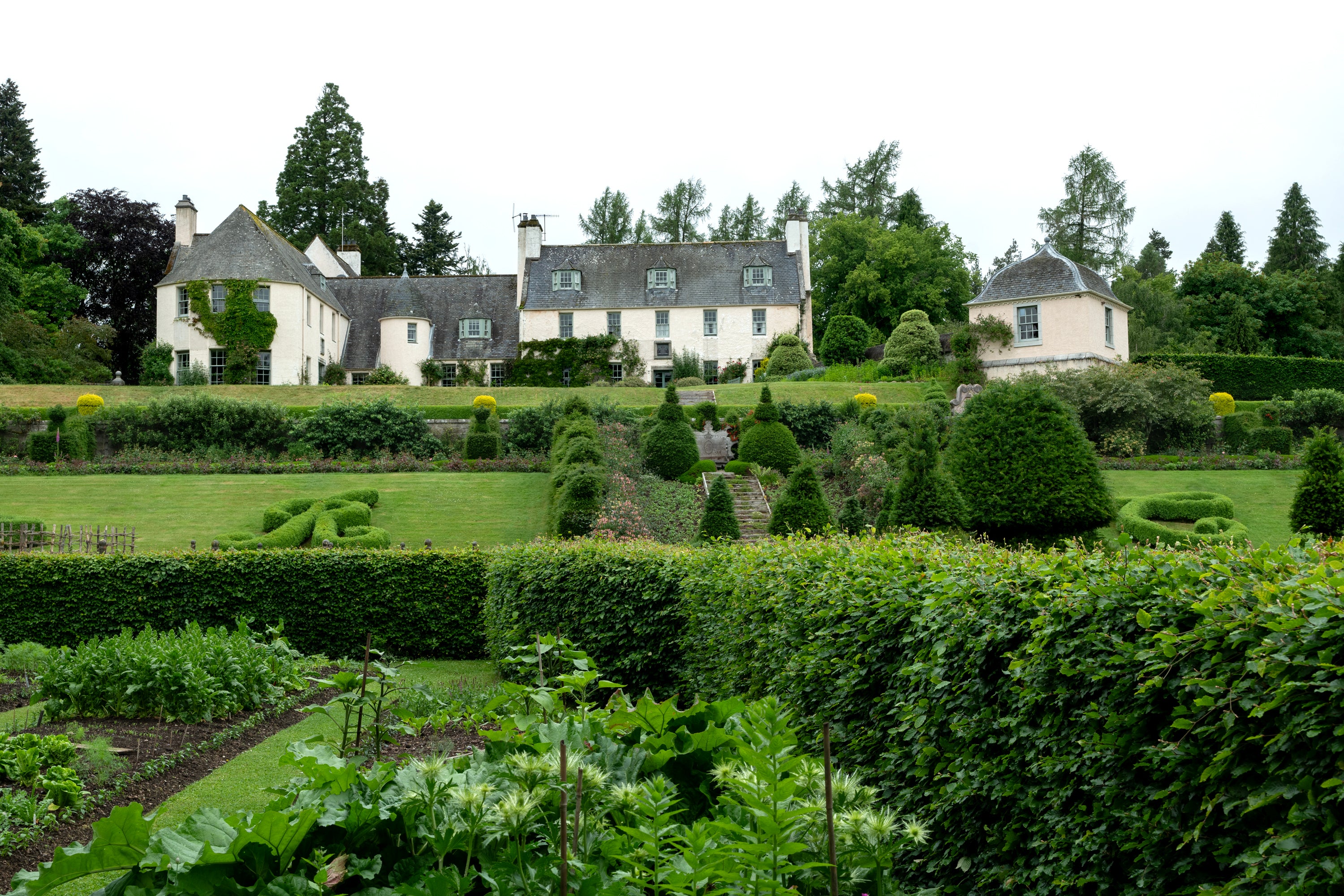 Birkhall gardens, Cairngorms National Park