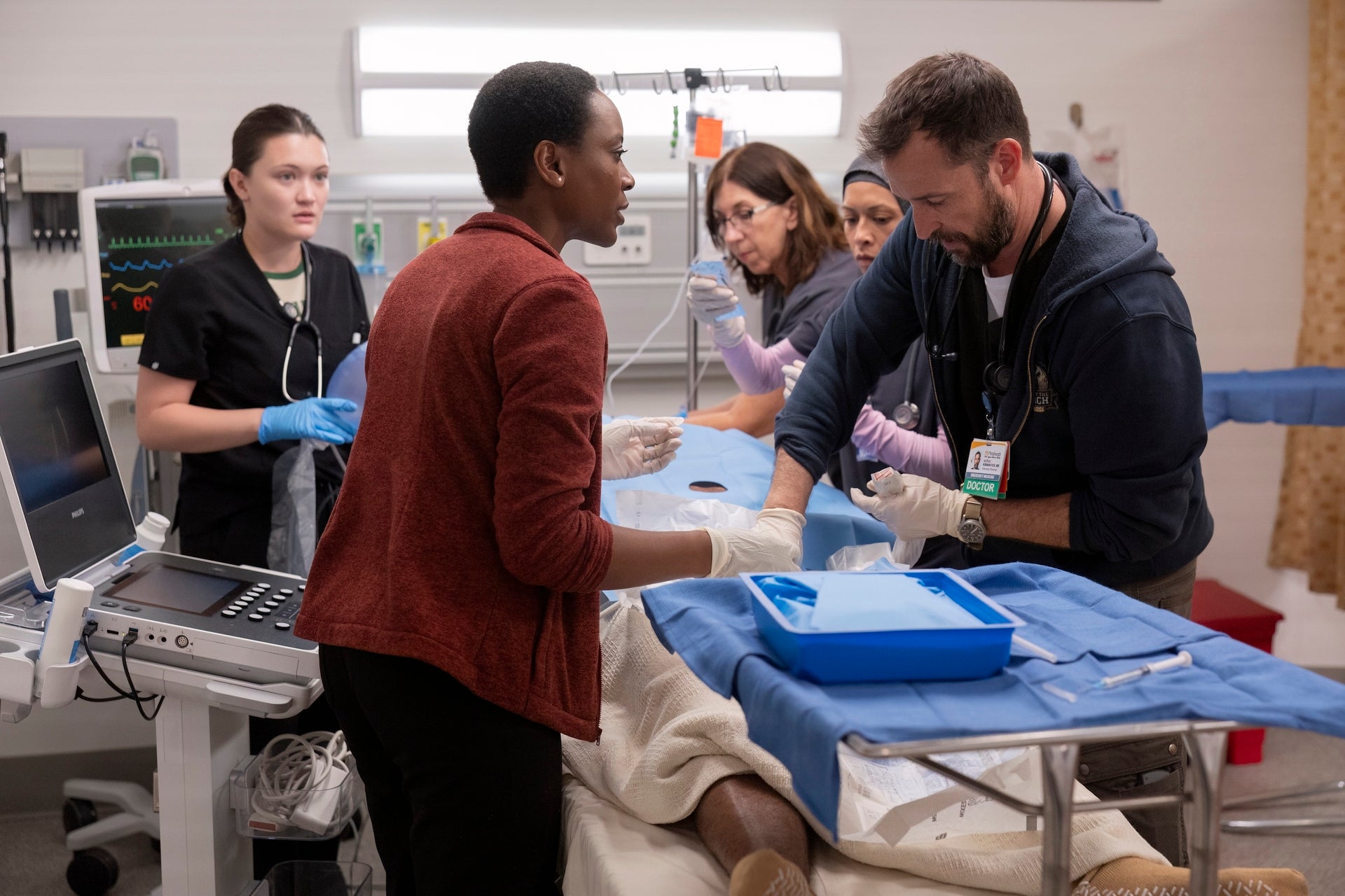 Shows like ‘The Pitt’ demonstrate the high-pressure environment in the emergency rooms