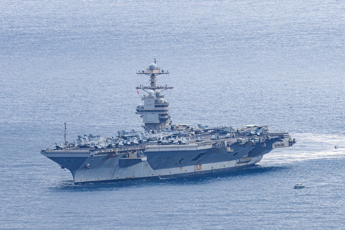 US carrier Ford arrives in Croatia for repairs after fire