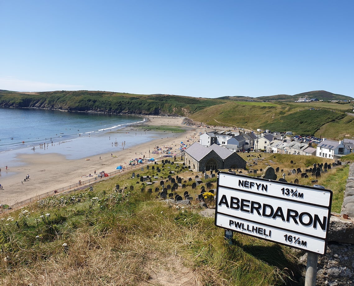 Stay a few miles from Aberdaron Beach