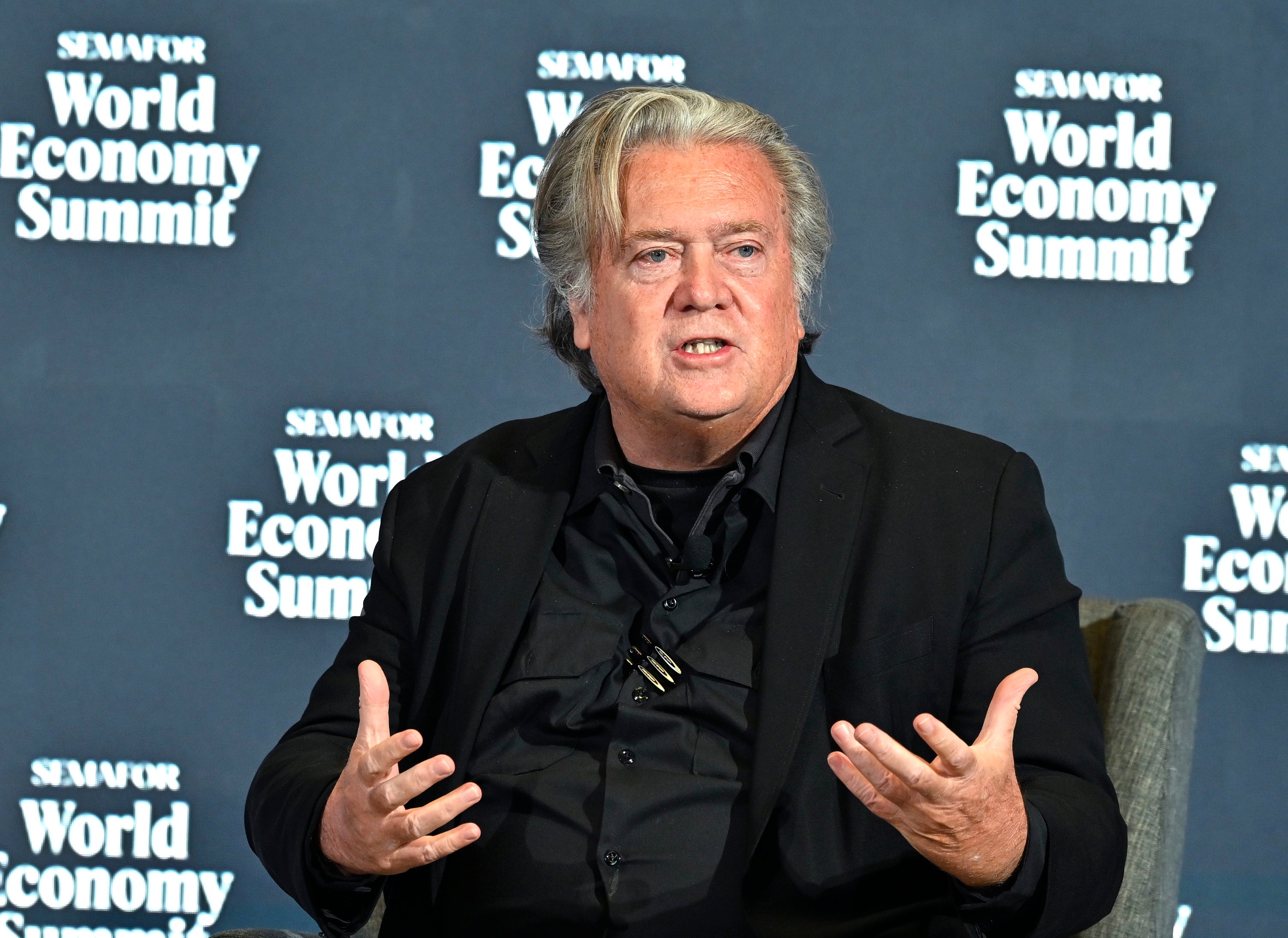 MAGA media personality Steve Bannon has given an ominous warning, linking the new presence of Immigration and Customs Enforcement at airports to what could happen in the midterm elections