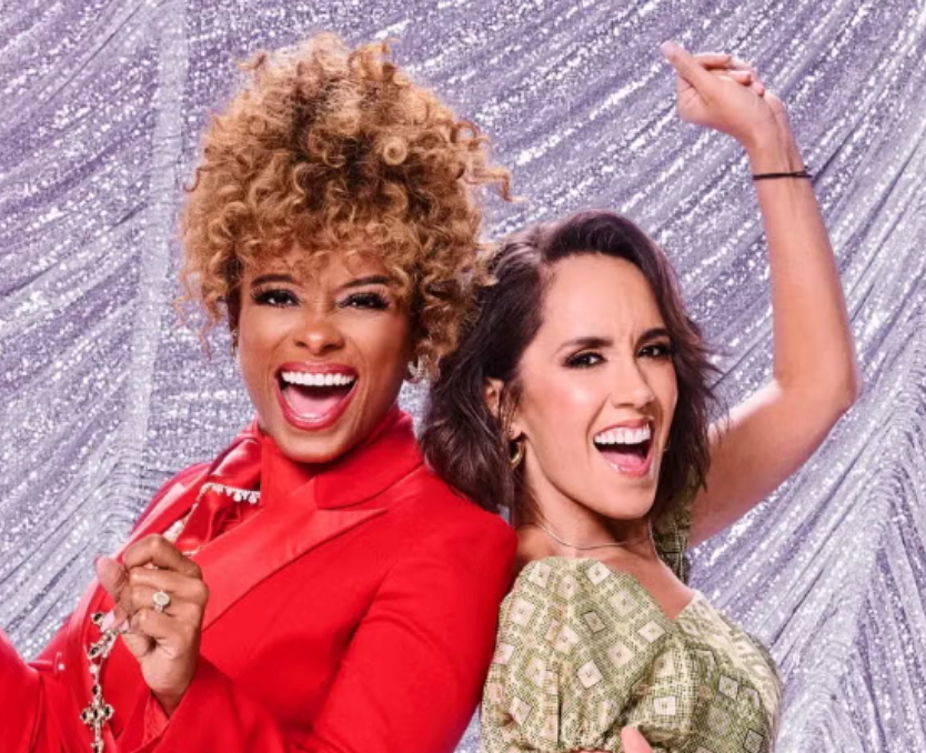 Apresentadores de 'It Takes Two' Fleur East e Janette Manrara
