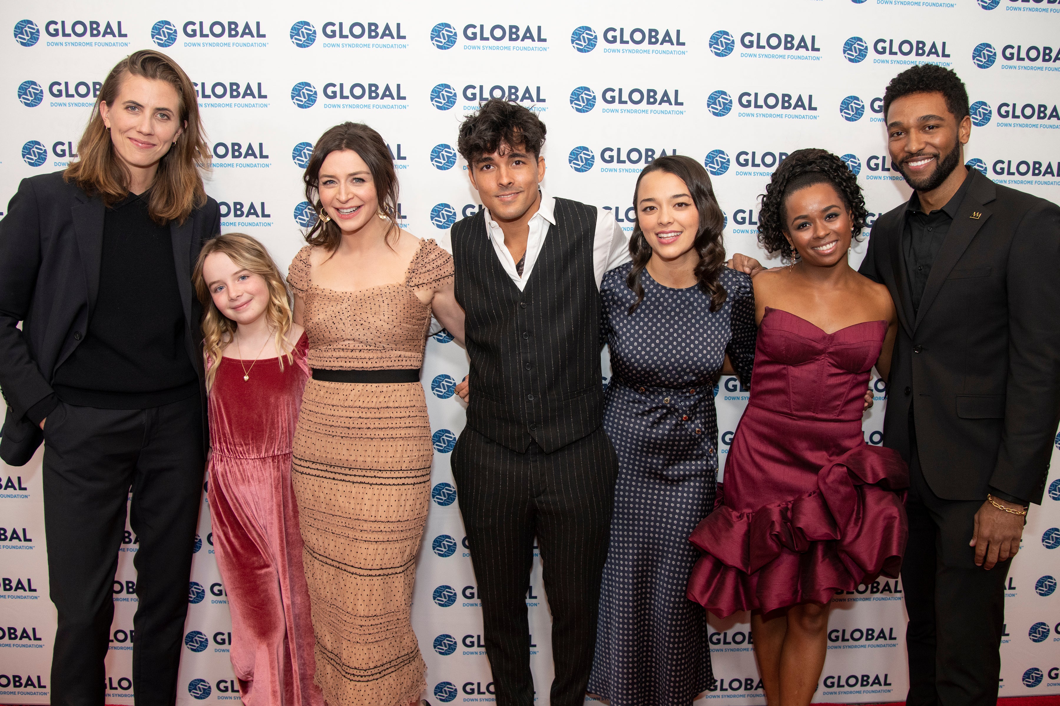 Scorsone (third to the left) was married to musician Rob Giles from 2009 to 2020