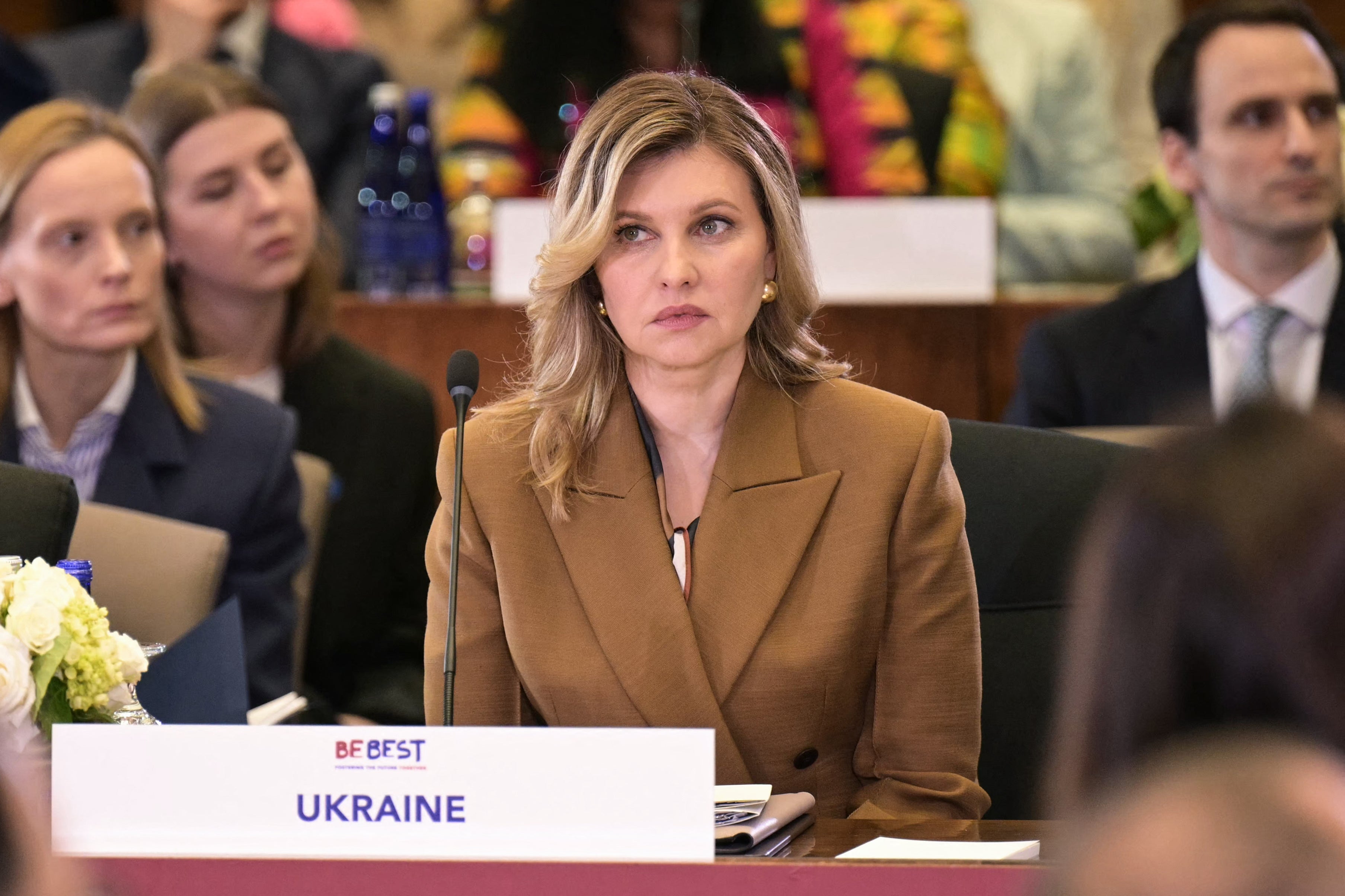 Among those participating were Olena Zelenska, nan spouse of Ukrainian President Volodymyr Zelenskyy, and Sara Netanyahu, nan woman of Israeli Prime Minister Benjamin Netanyahu