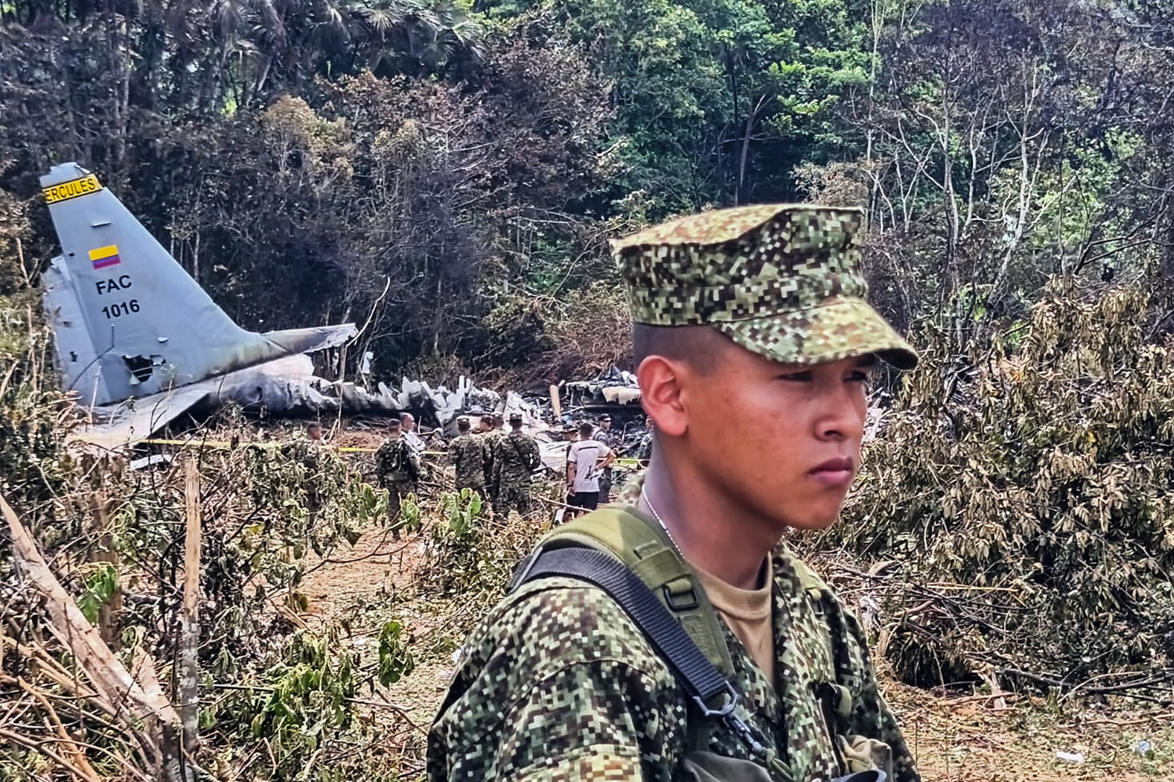 Furious Colombian president criticises secondhand military aircraft after dozens killed in crash