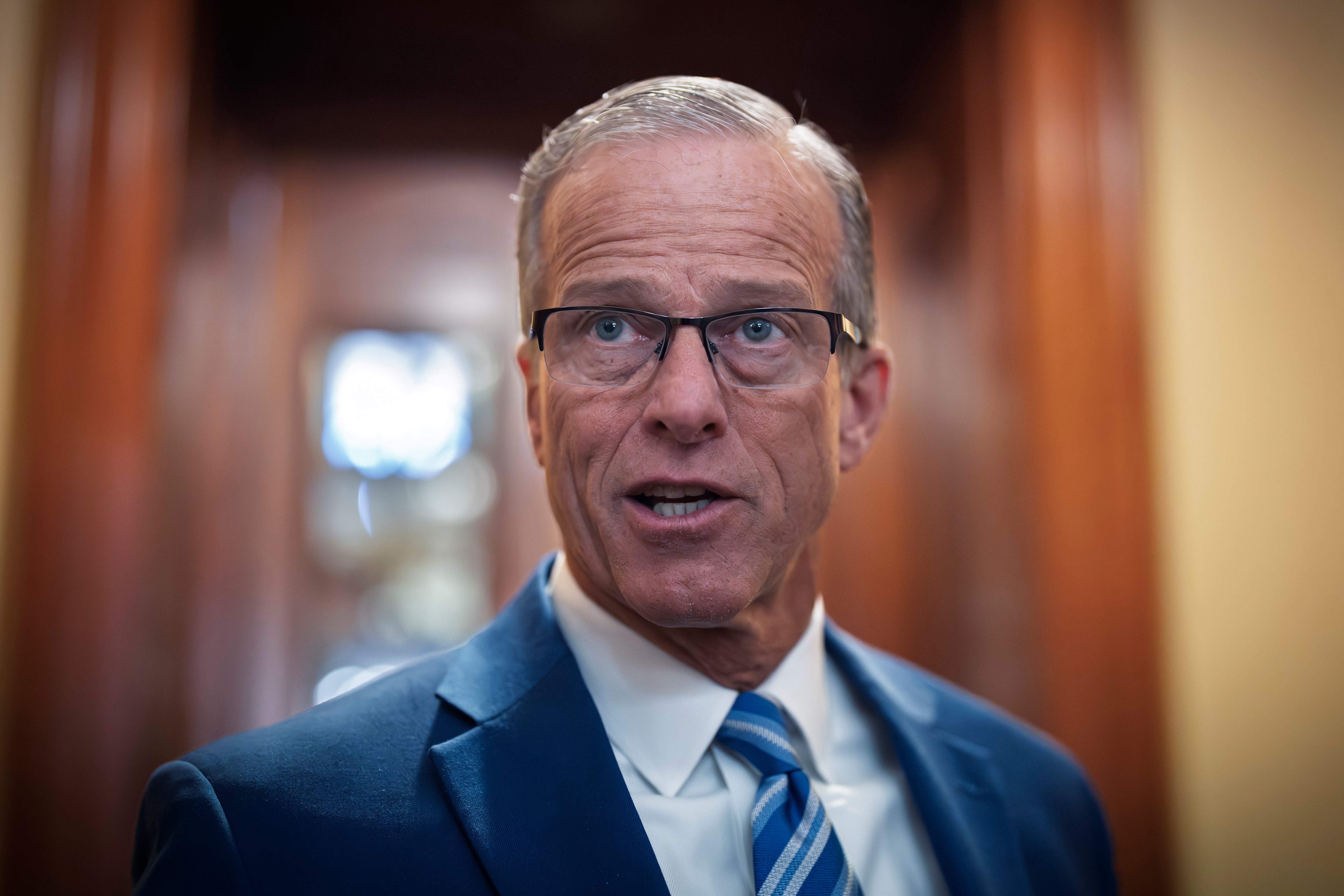 John Thune unveiled nan scheme connected Wednesday