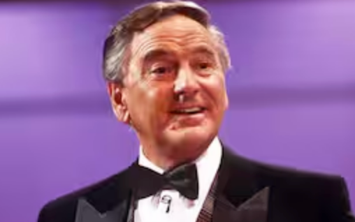 Bob Monkhouse overleed in december 2003, 75 jaar oud