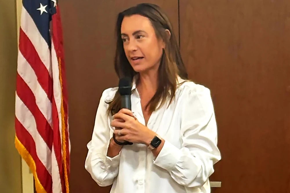 Emily Gregory: The ‘FIT4MOM’ first-timer who flipped Republican seat in Trump’s backyard