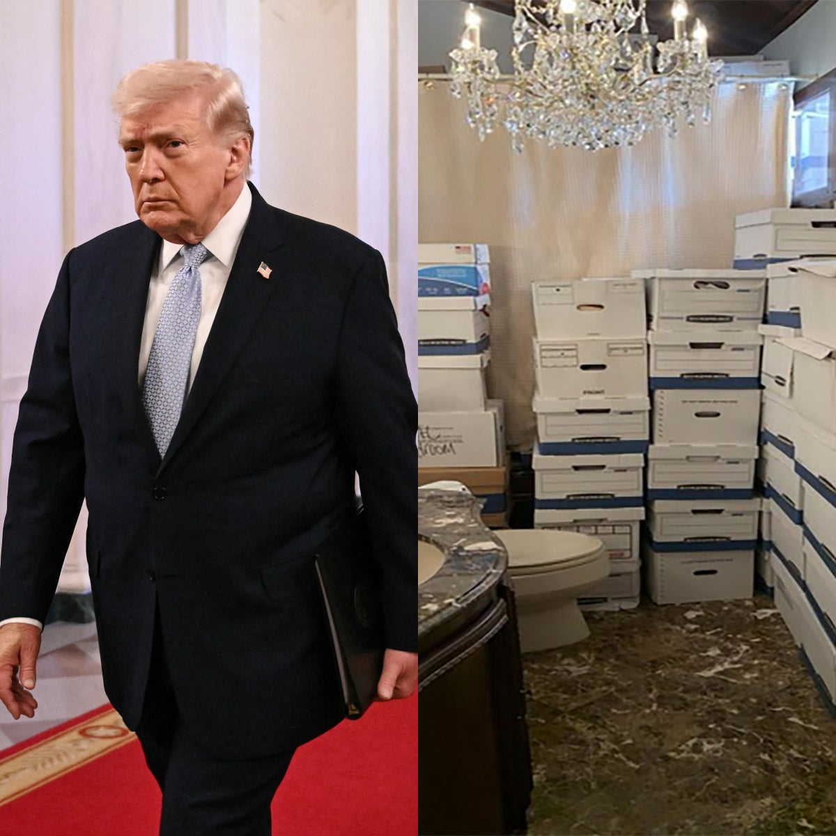 Trump kept classified docs tied to ‘business interests’ and showed Susie Wiles a top-secret map, ‘damning’ DOJ memo reveals