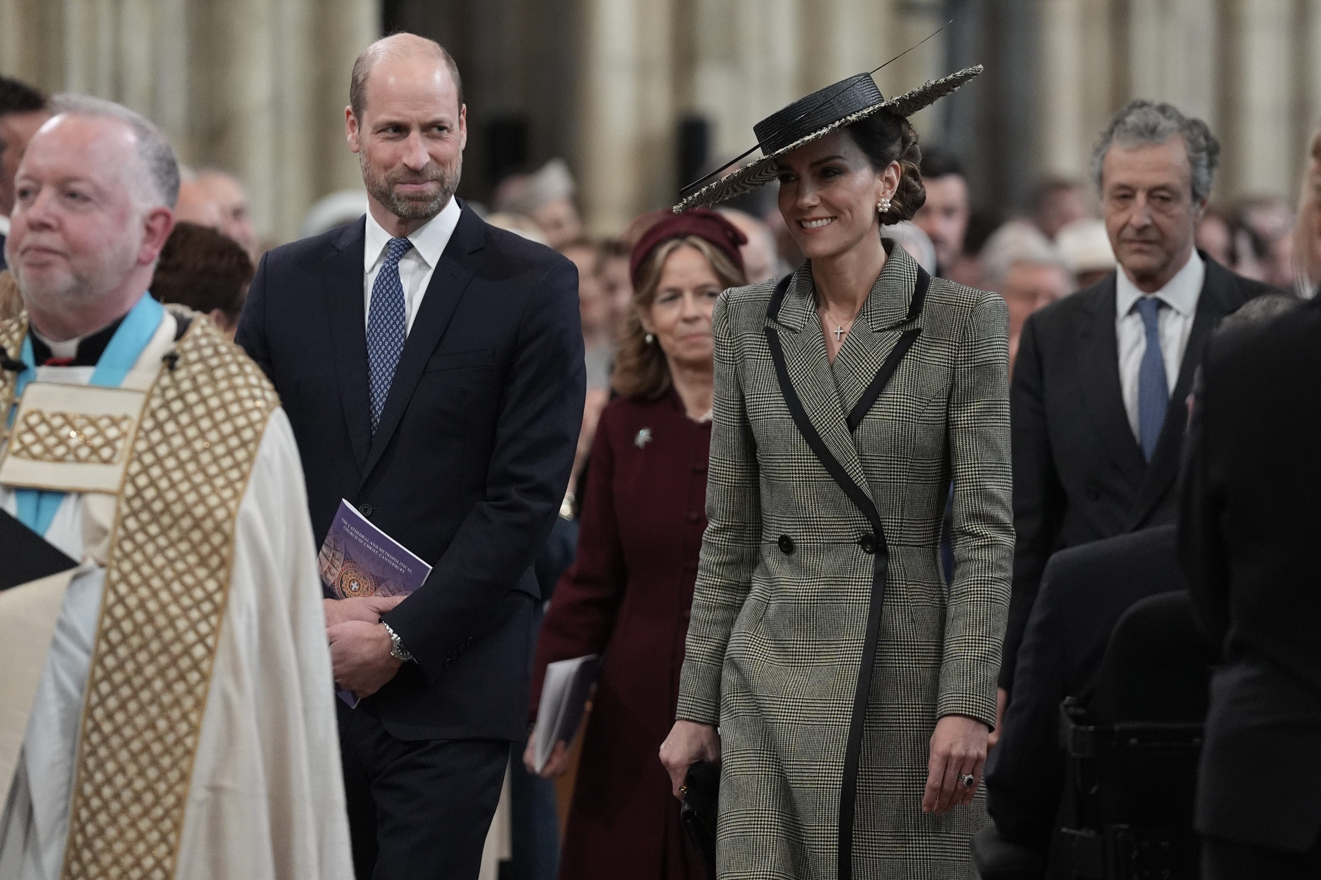William and Kate attend enthronement of first female Archbishop of  Canterbury | The Independent