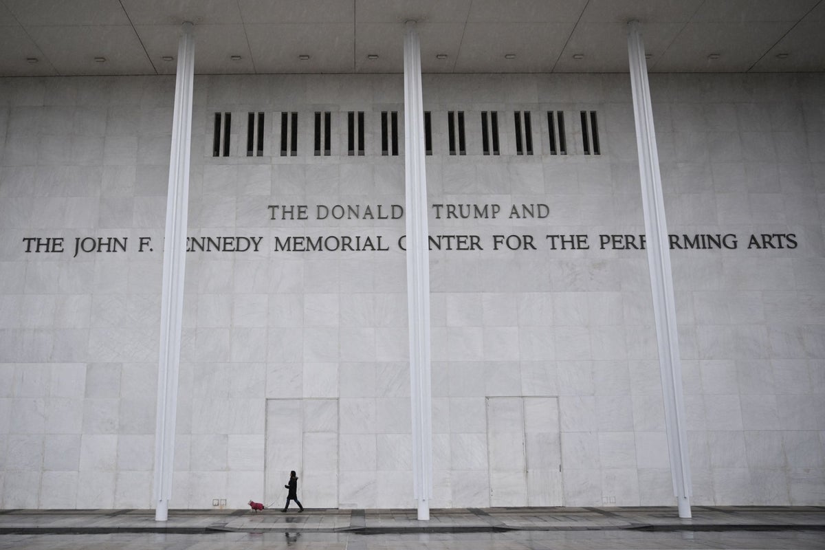 Democrat asks judge to remove Trump’s name from Kennedy Center