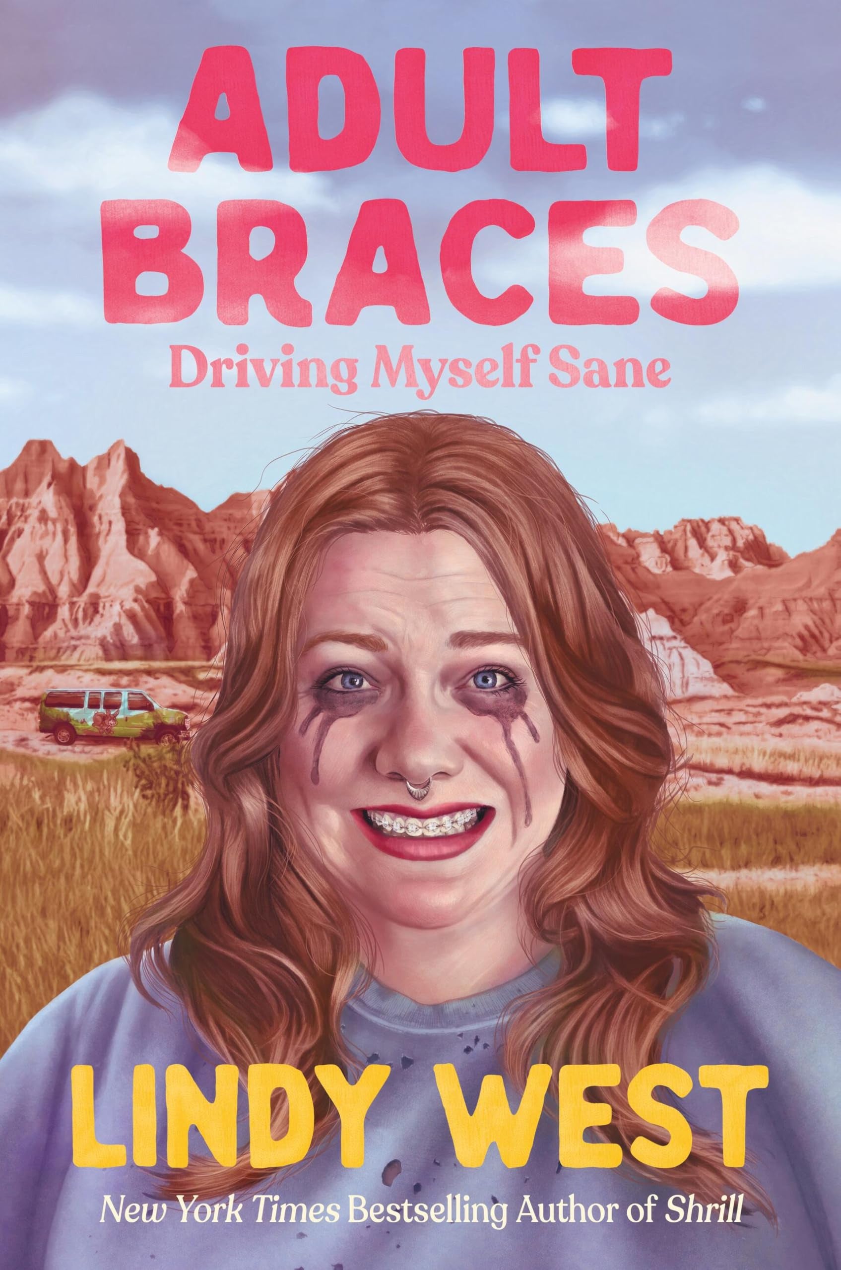 Many noted that even the cover of ‘Adult Braces’ seemed to strongly imply that West isn’t actually happy with her new, supposedly enlightened polyamorous relationship