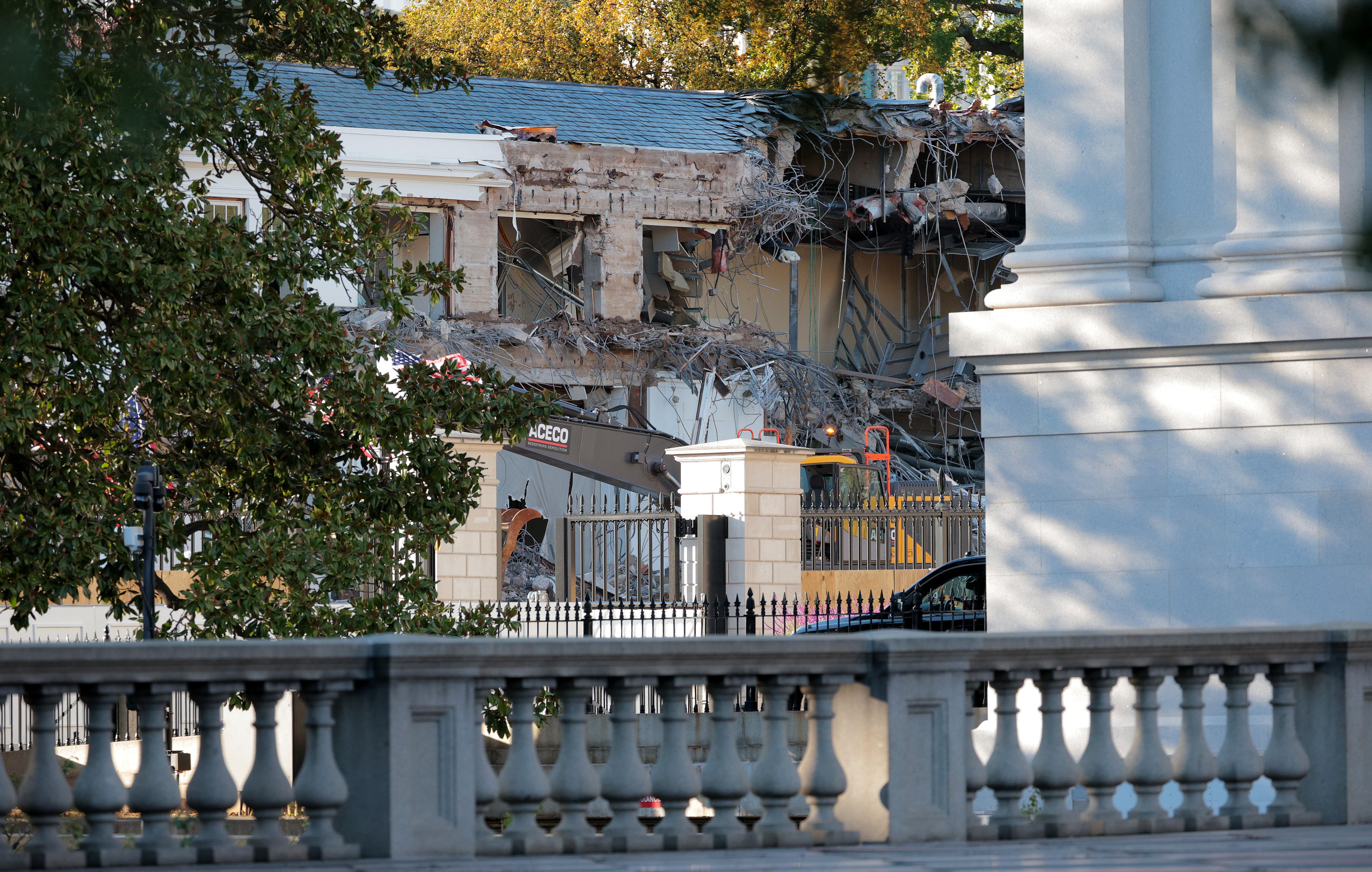 Trump has made it his ngo to beautify nan White House, including an estimated $400 cardinal ballroom that will switch nan demolished East Wing