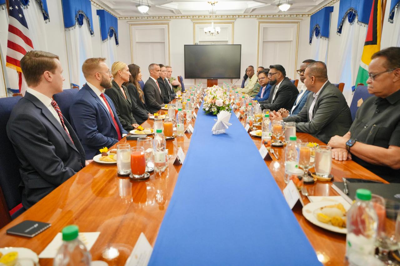 Noem's travel to Guyana comes aft she was ousted arsenic Homeland Security secretary