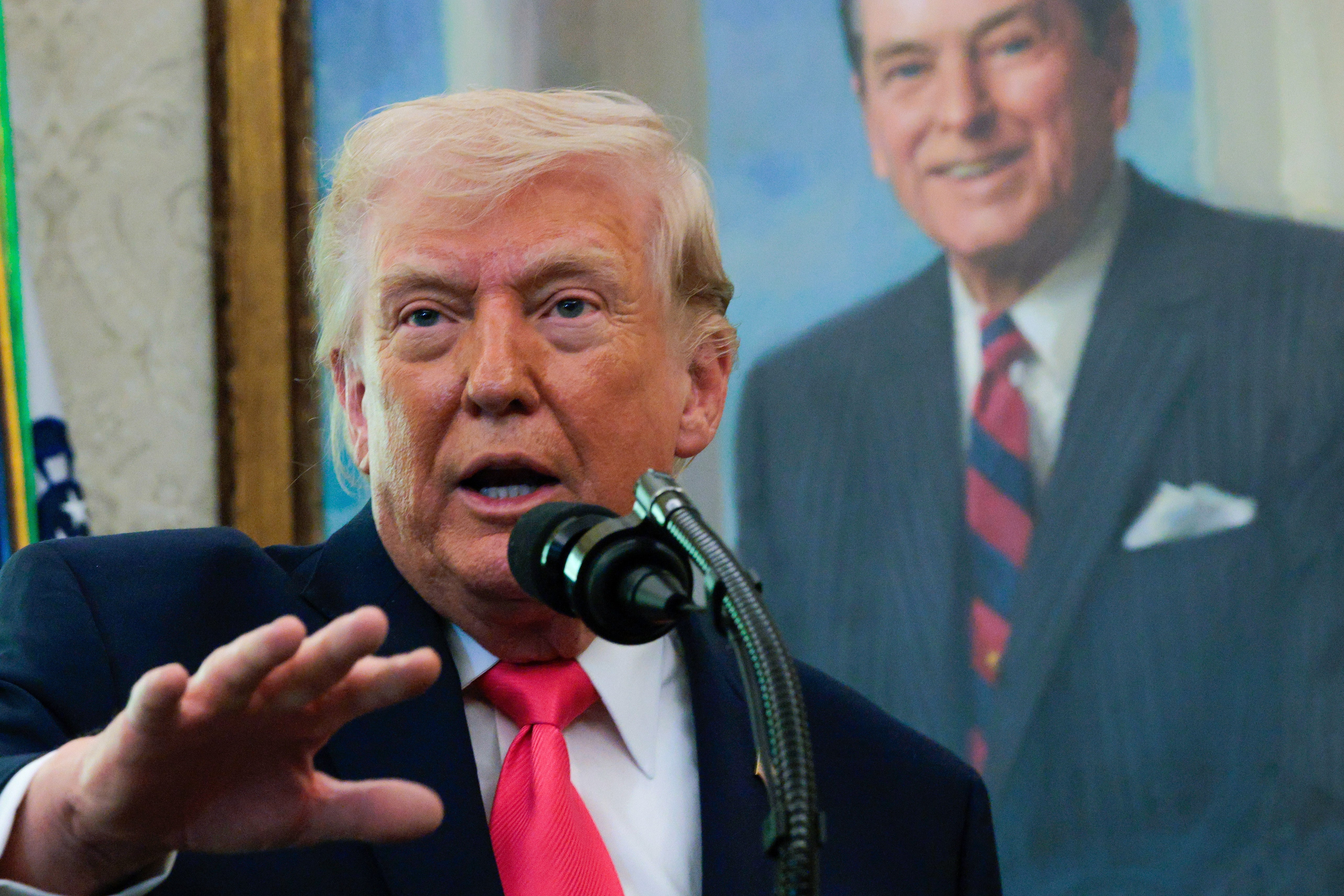 The man himself, taking questions successful nan Oval Office connected March 24, 2026. Reality Reload's Kickstarter page describes nan Orange Buddha arsenic 1 who "caims to power everything and has already changed nan argumentation 500 times earlier you vanished reference this sentence."