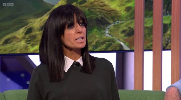 Claudia Winkleman in 'The One Show'