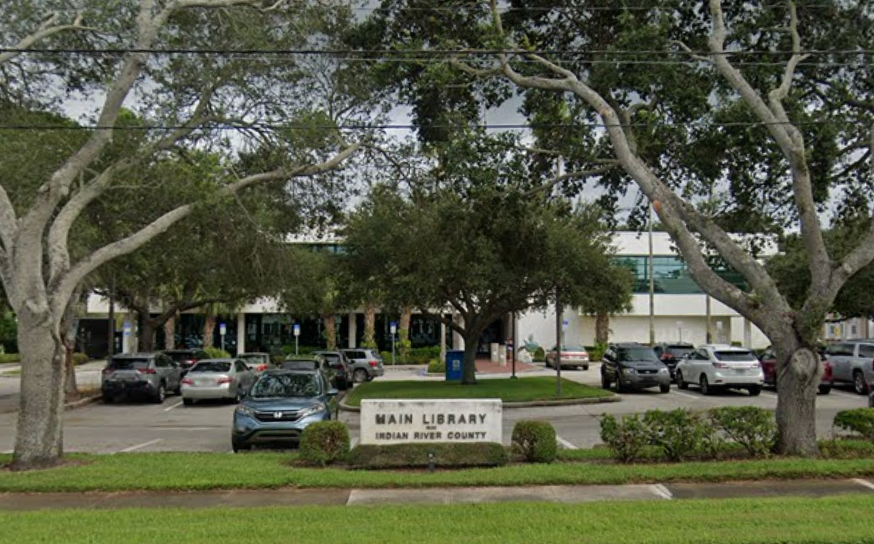The shooting took place near the Indian River County Public Library, police said