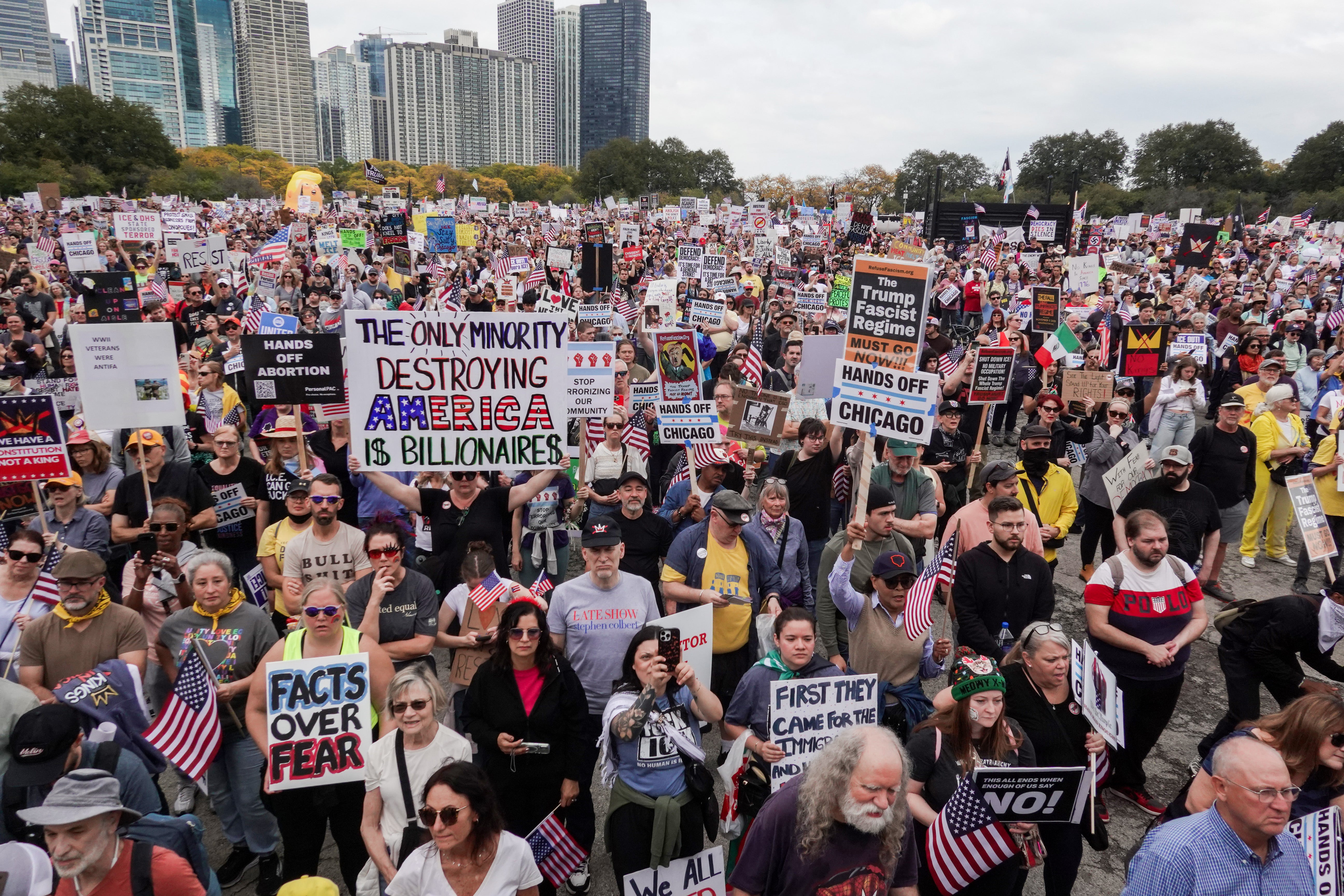 Last October, millions of group from New York to California protested against nan president successful nan 2nd activity of nan ‘No Kings’ events