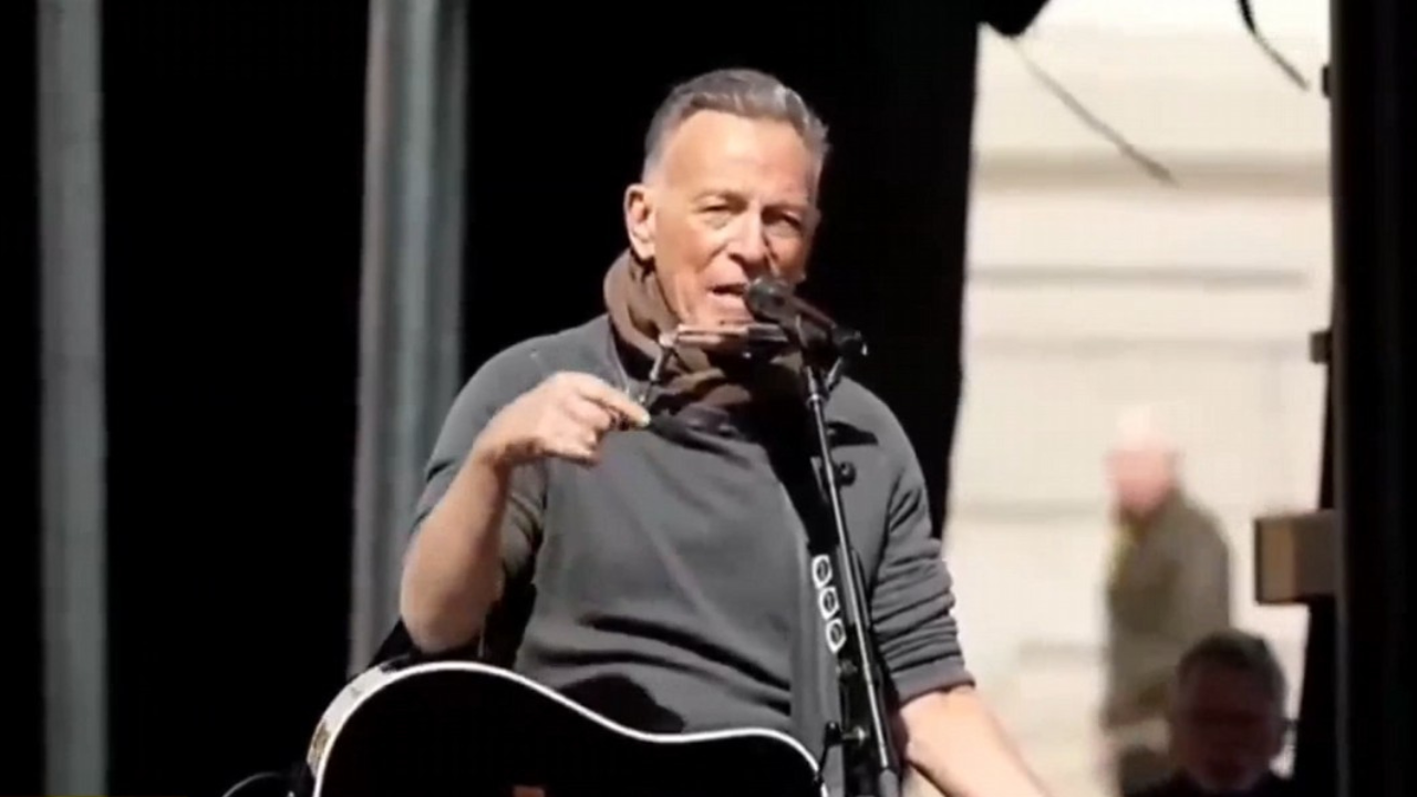 Bruce Springsteen performs anti-ICE song at 'No Kings' protest