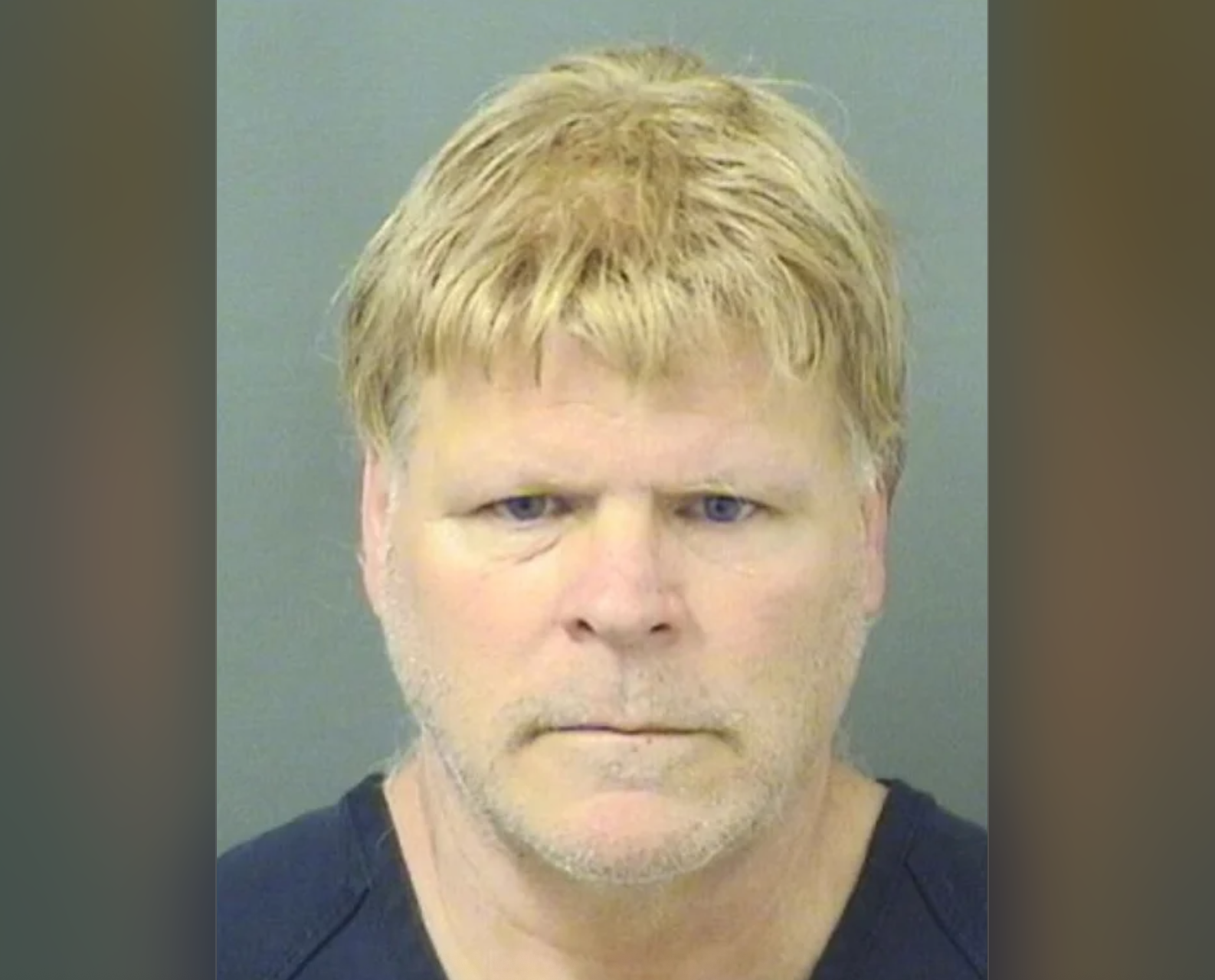 John Panicci, 59, has been charged pinch theft aft he allegedly stole an encrypted elector registration terminal cardinal while volunteering astatine nan Palm Beach County Sheriff's Office