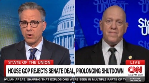 ‘We’ll see’: Border czar Tom Homan coy over whether ICE agents will leave airports once shutdown ends